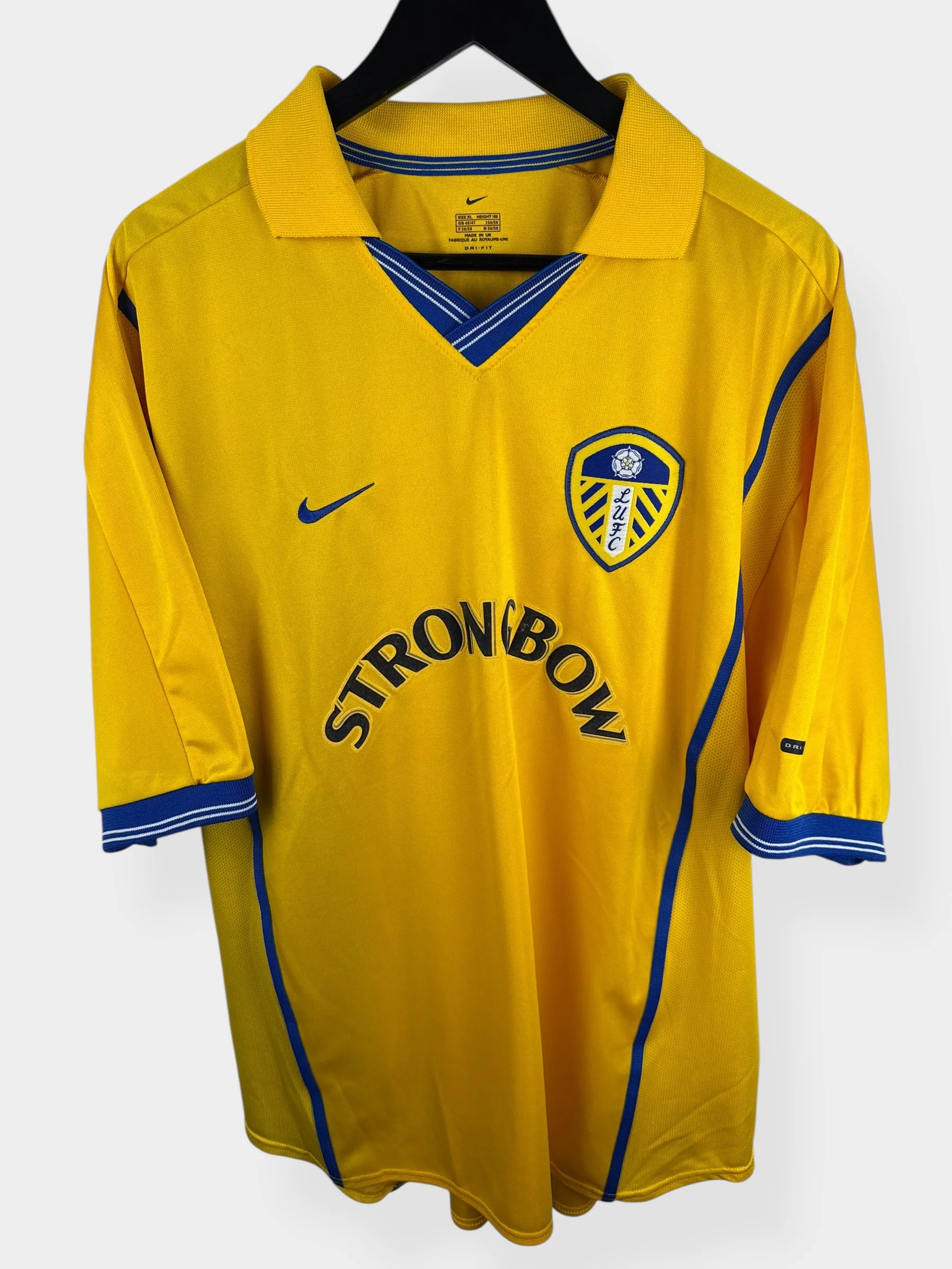 2001-02 LEEDS UNITED AWAY SHIRT KEANE #7 XL - Image 2