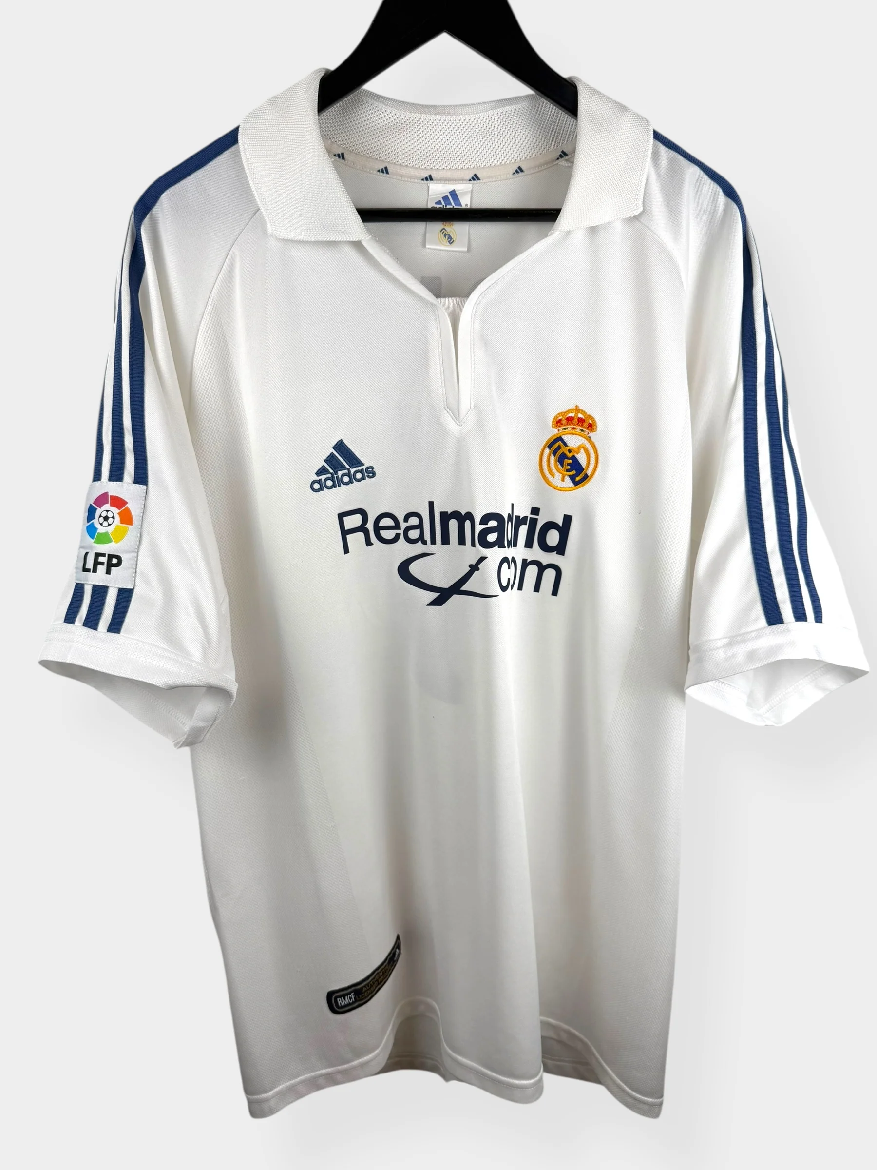 2001-02 REAL MADRID HOME SHIRT ZIDANE #5 XL - Image 2
