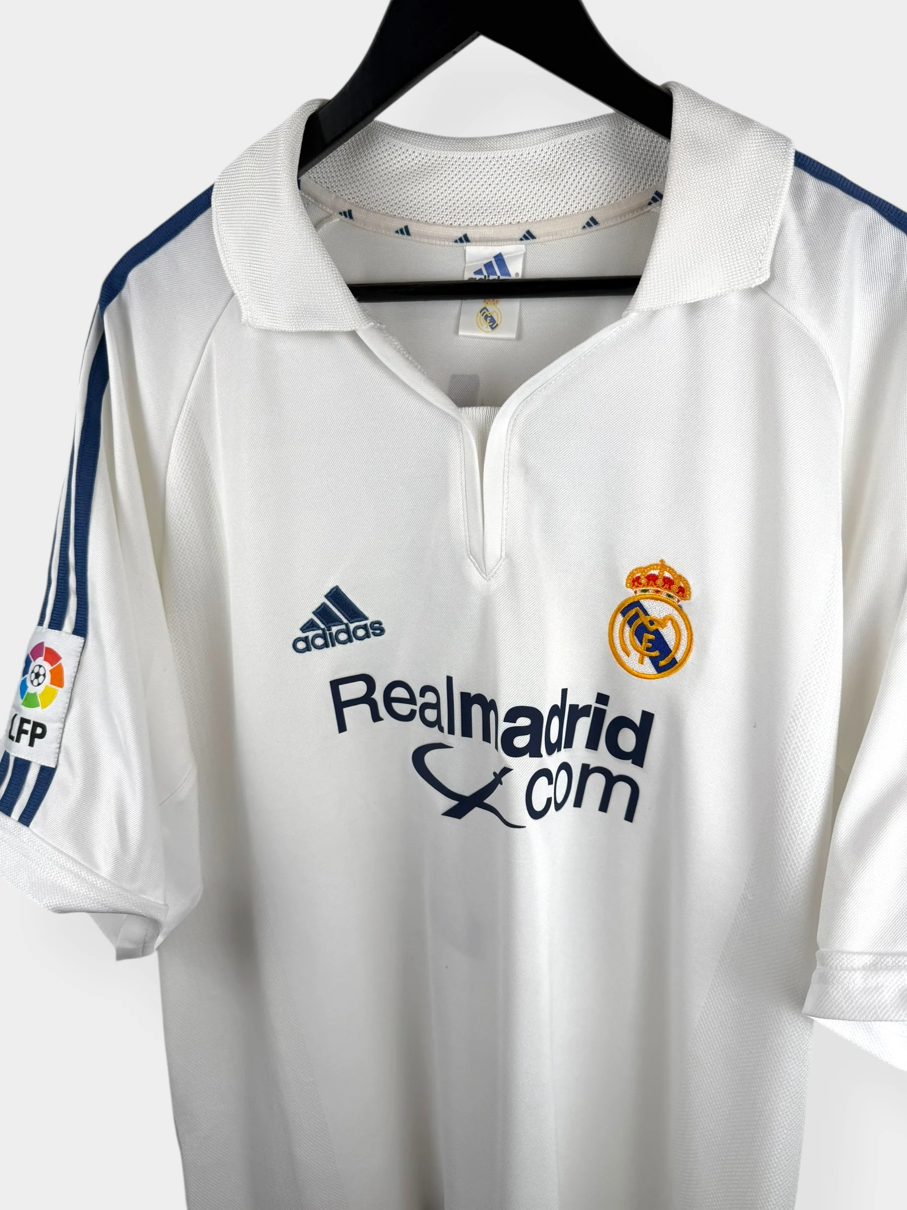 2001-02 REAL MADRID HOME SHIRT ZIDANE #5 XL - Image 4
