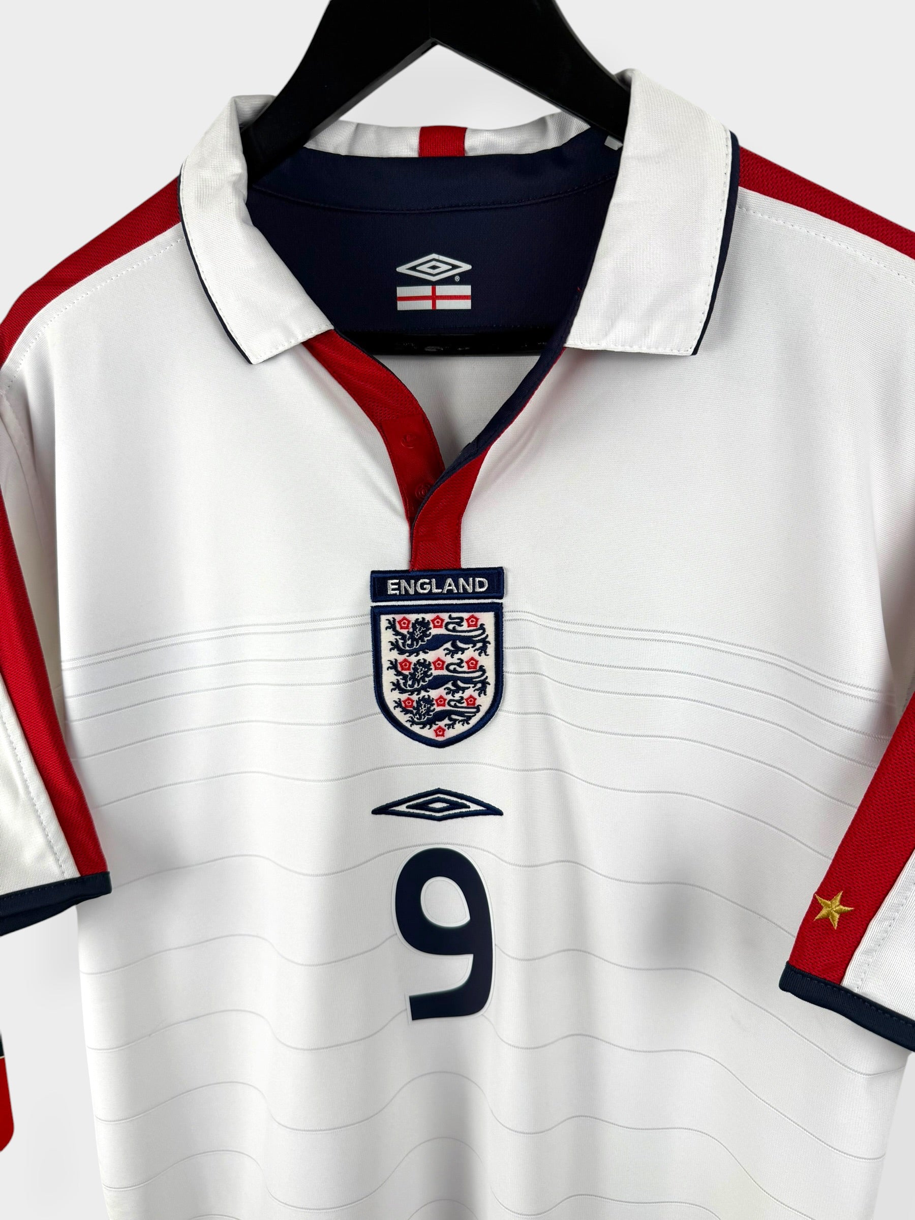 2003-05 ENGLAND HOME SHIRT ROONEY #9 M - Image 4