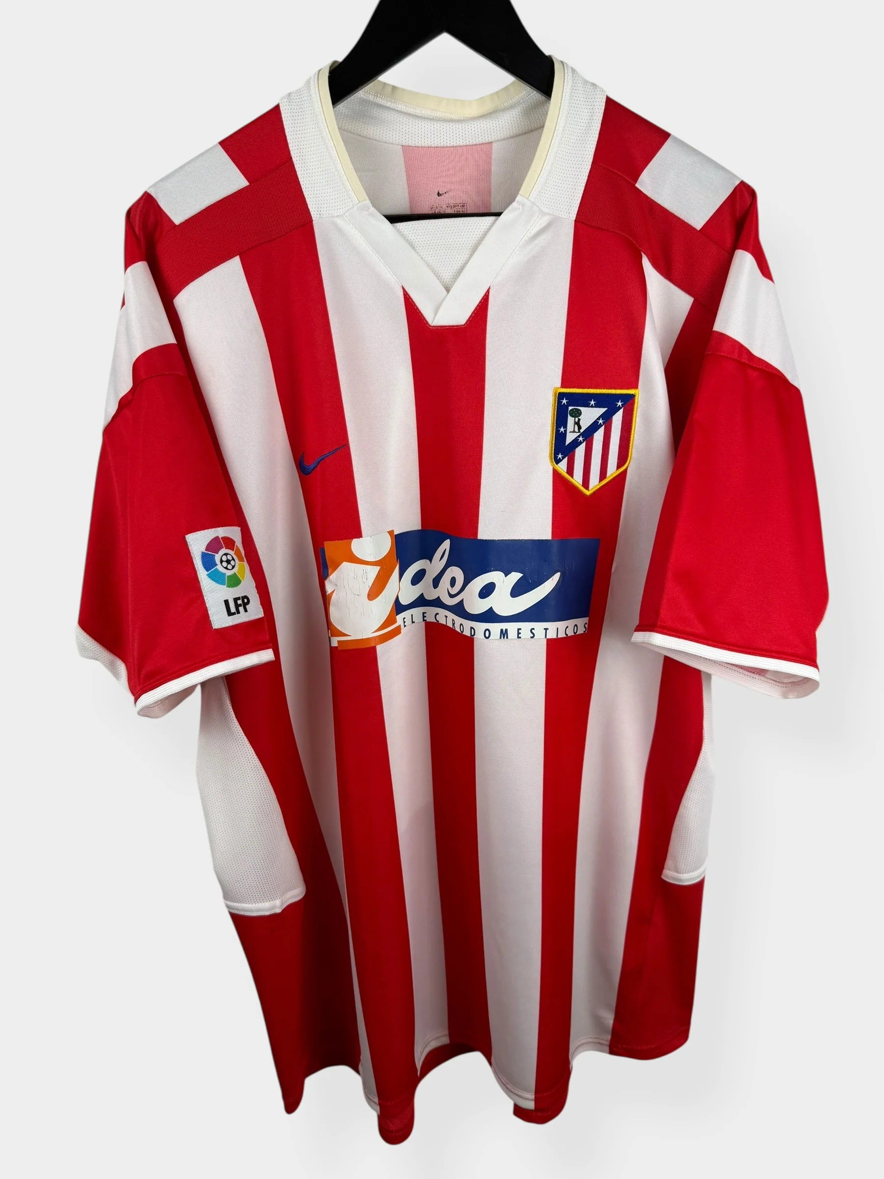 2002-03 ATLETICO MADRID HOME SHIRT L