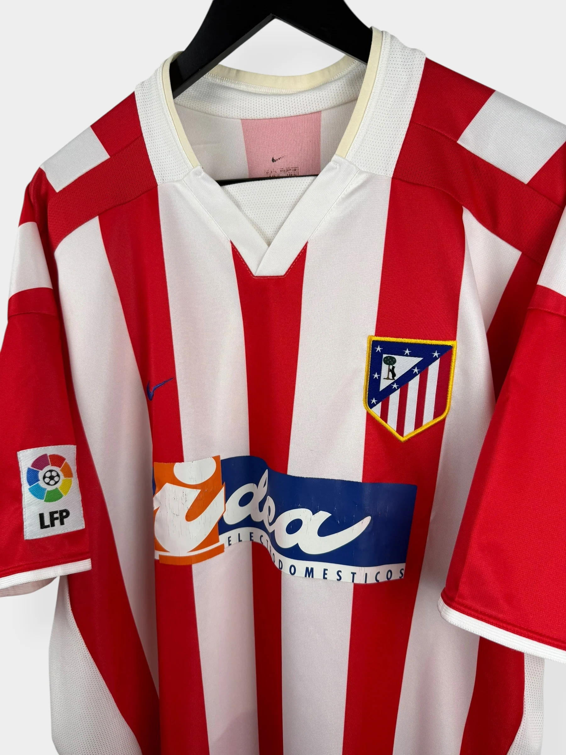2002-03 ATLETICO MADRID HOME SHIRT L - Image 4
