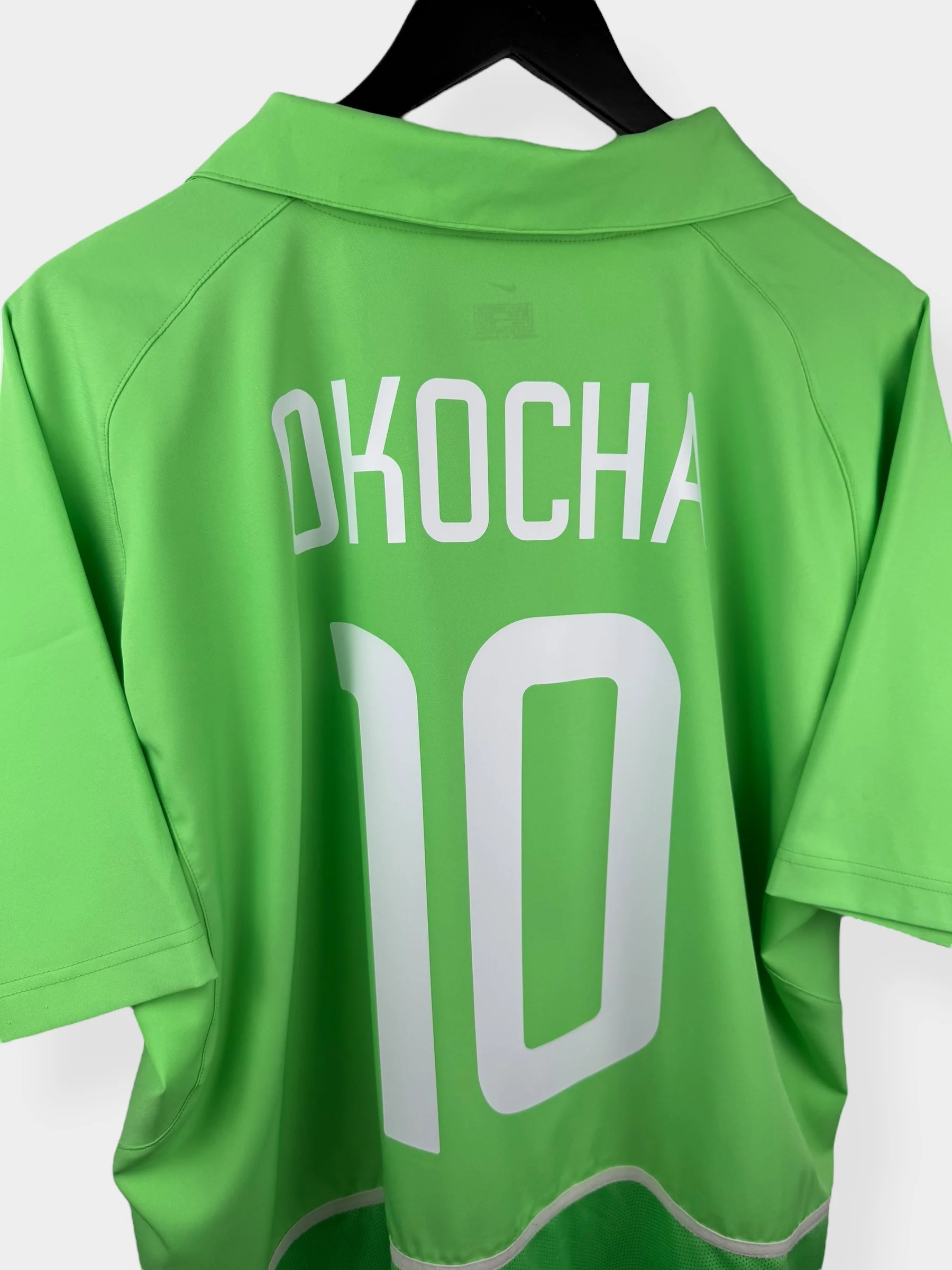 2002-04 NIGERIA HOME SHIRT OKOCHA #10 XL - Image 3