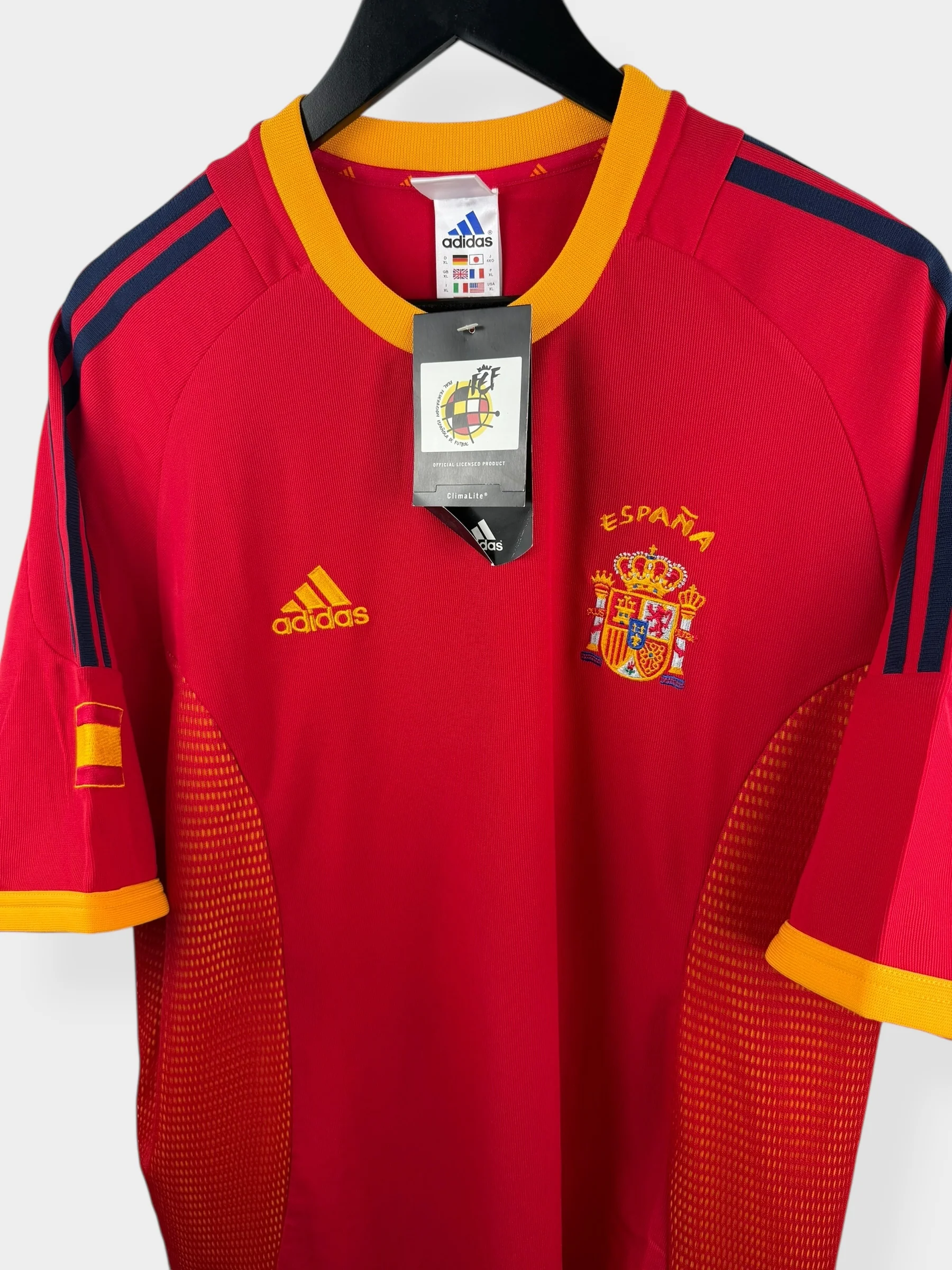 2002-04 SPAIN HOME SHIRT XL - Image 4