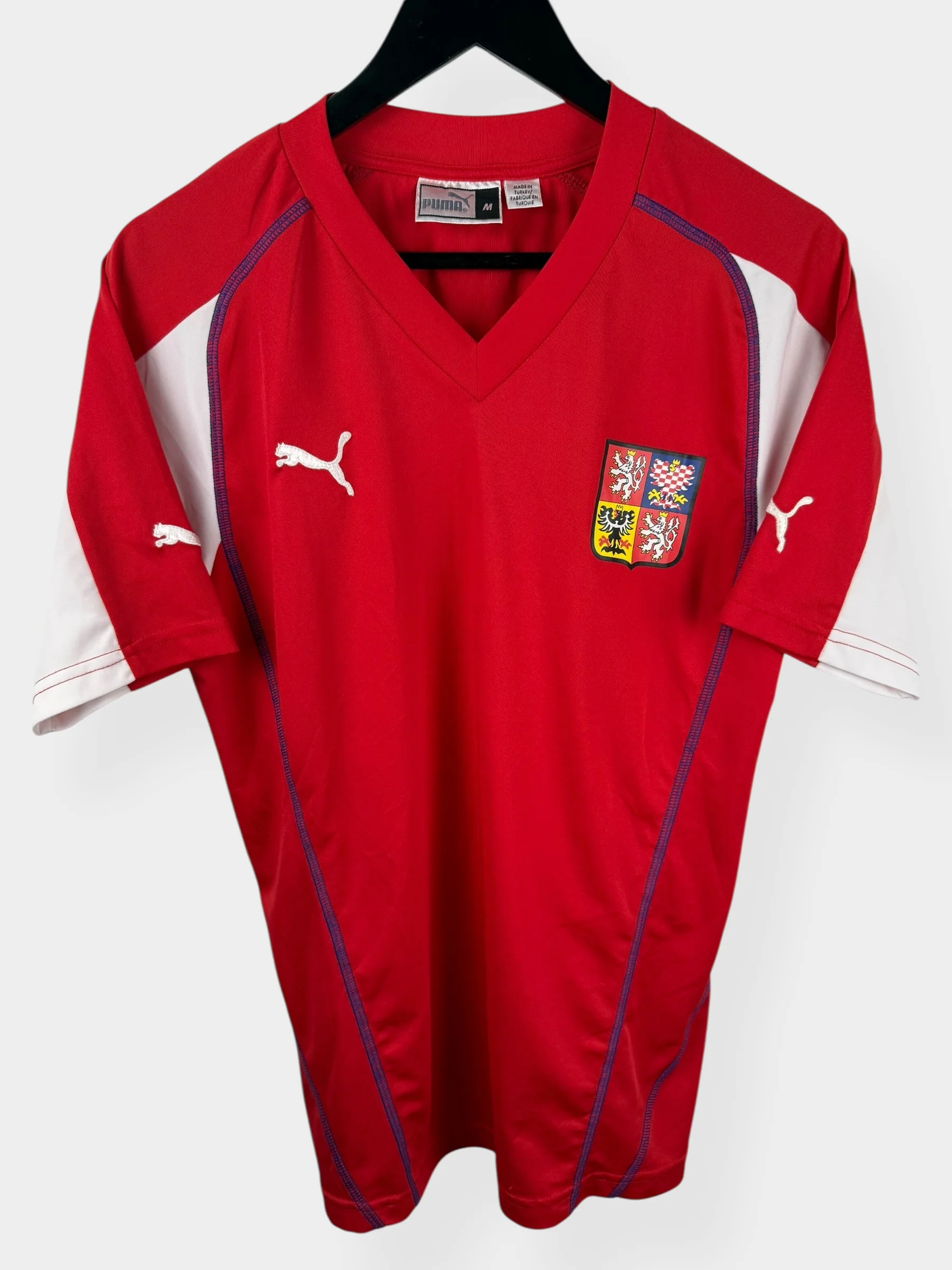 2003-04 CZECH REPUBLIC HOME SHIRT M