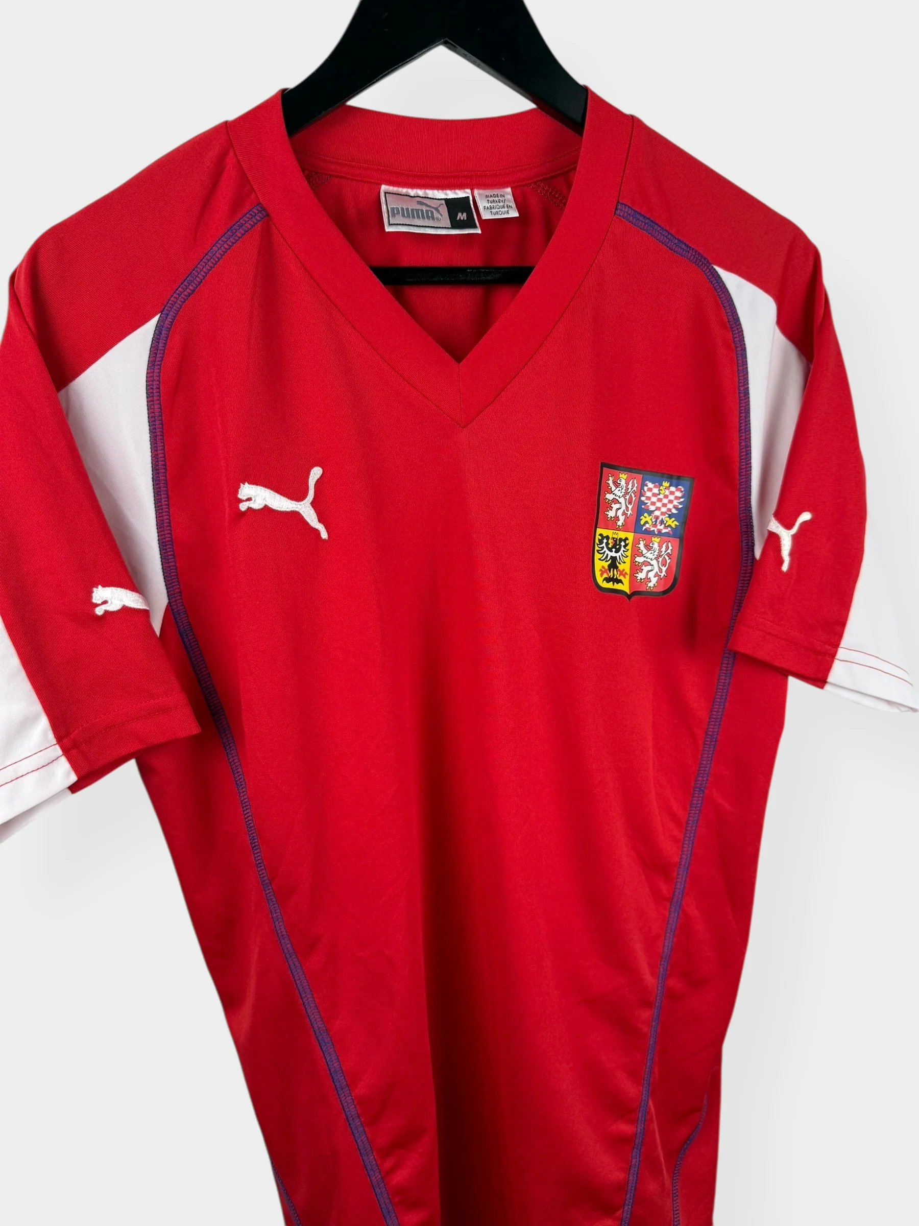 2003-04 CZECH REPUBLIC HOME SHIRT M - Image 3