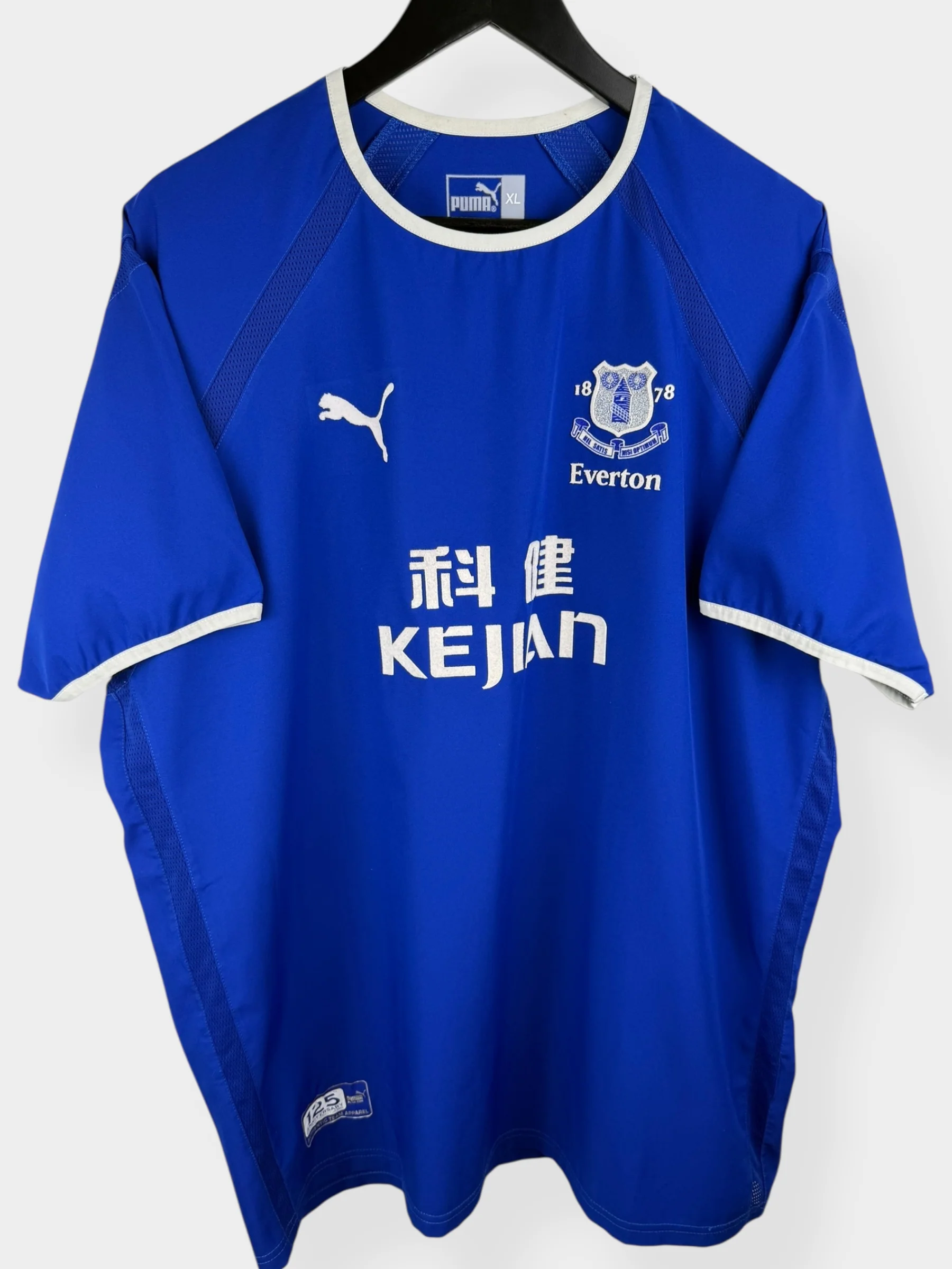2003-04 EVERTON HOME SHIRT ROONEY #18 XL - Image 2