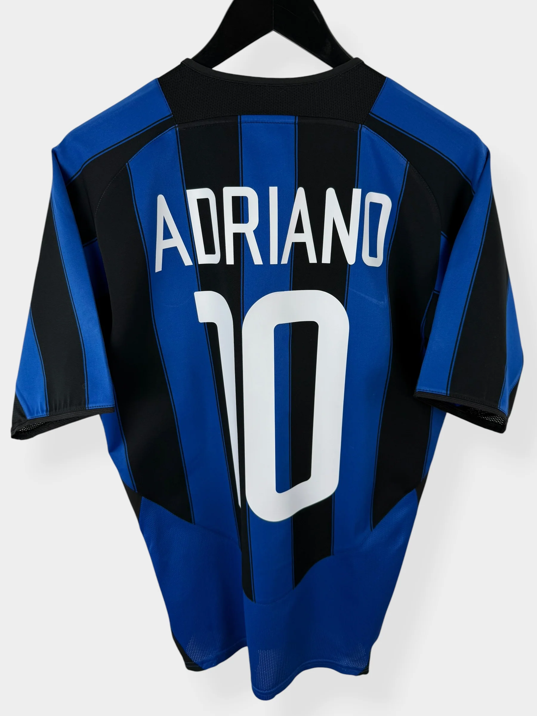 2003-04 INTER MILAN HOME SHIRT ADRIANO #10 S
