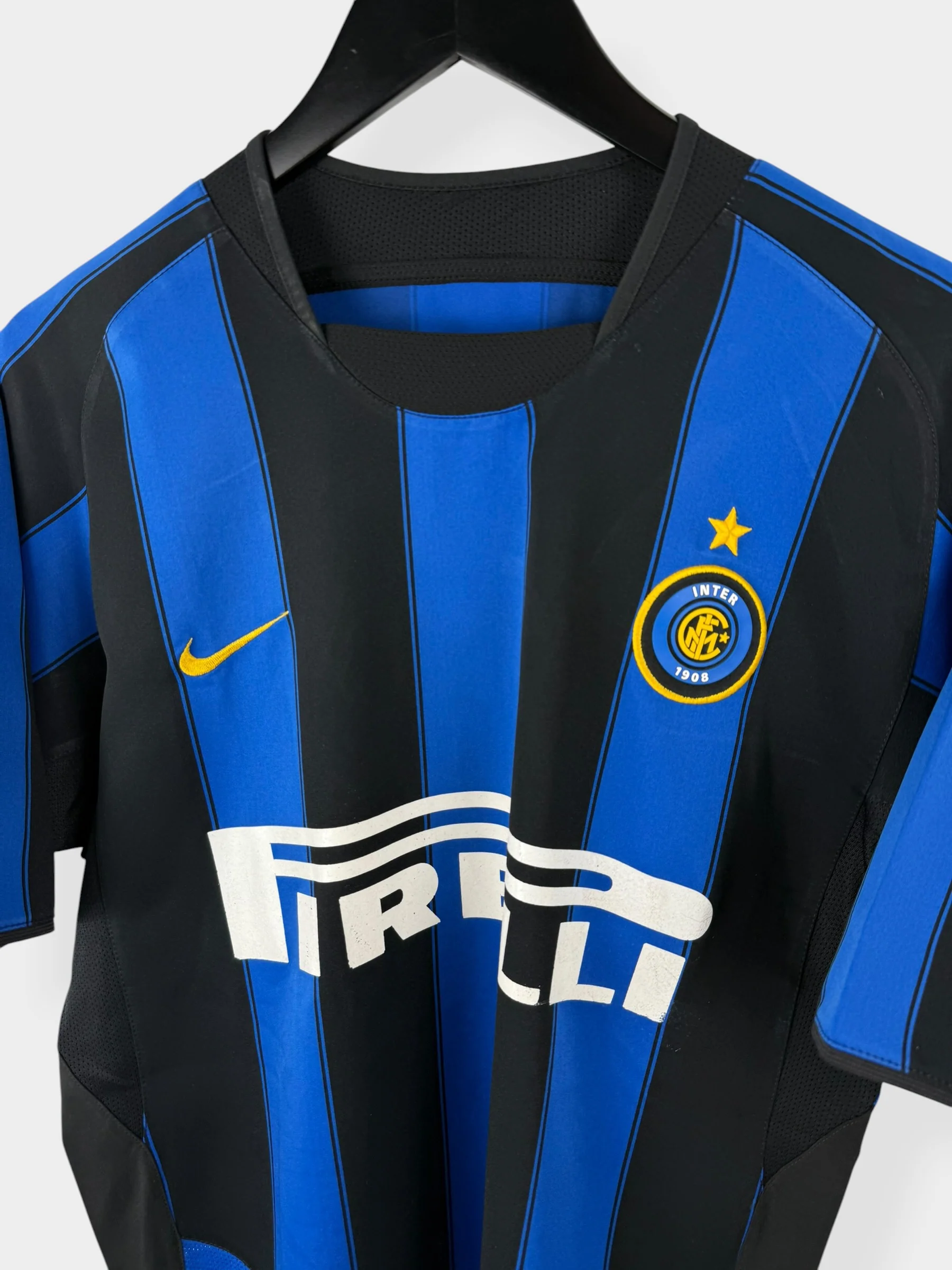 2003-04 INTER MILAN HOME SHIRT ADRIANO #10 S - Image 4