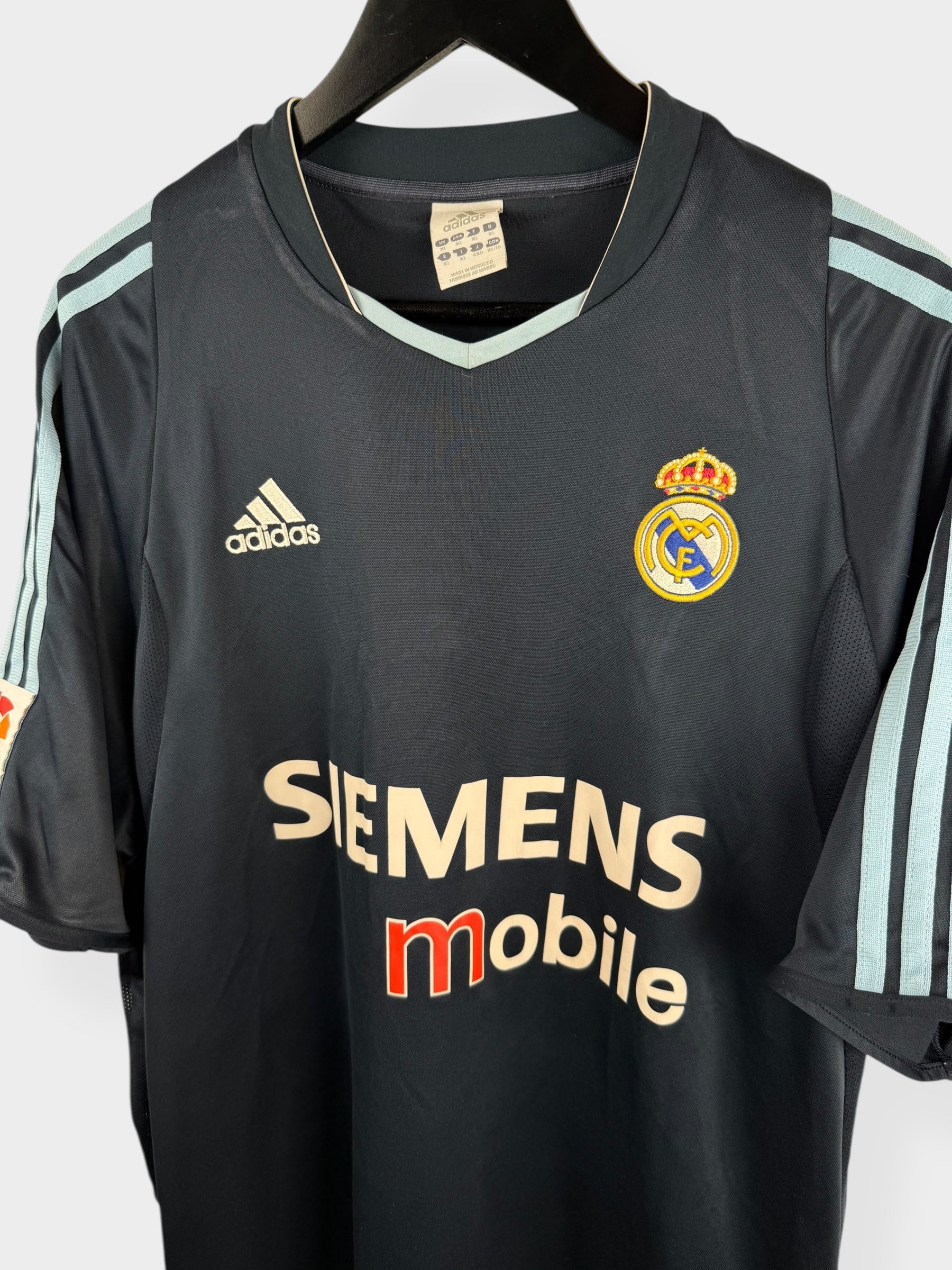 2003-04 REAL MADRID AWAY SHIRT R. CARLOS #3 XL - Image 3