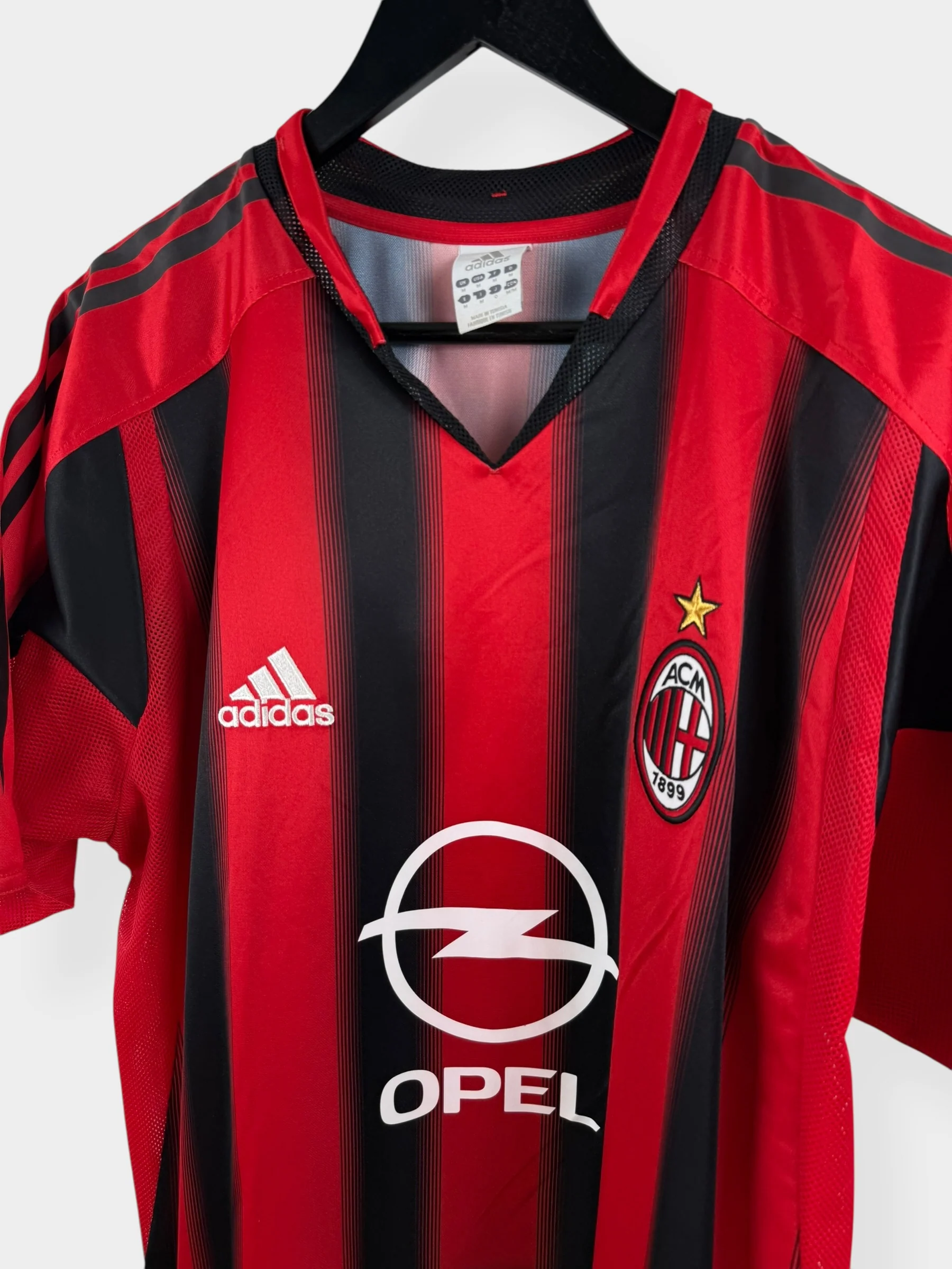 2004-05 AC MILAN HOME SHIRT KAKA #22 M - Image 4
