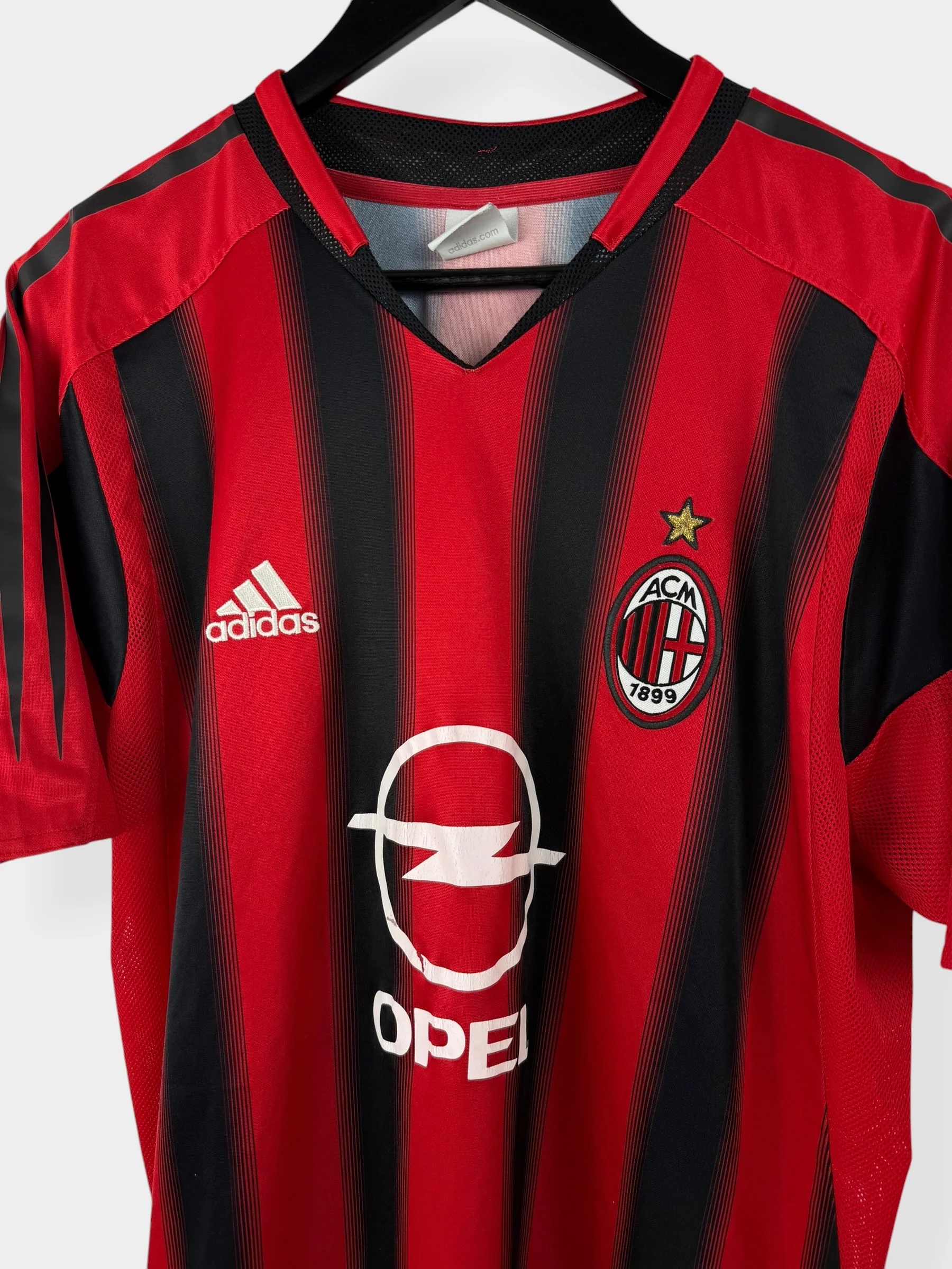 2004-05 AC MILAN HOME SHIRT MALDINI #3 M - Image 4