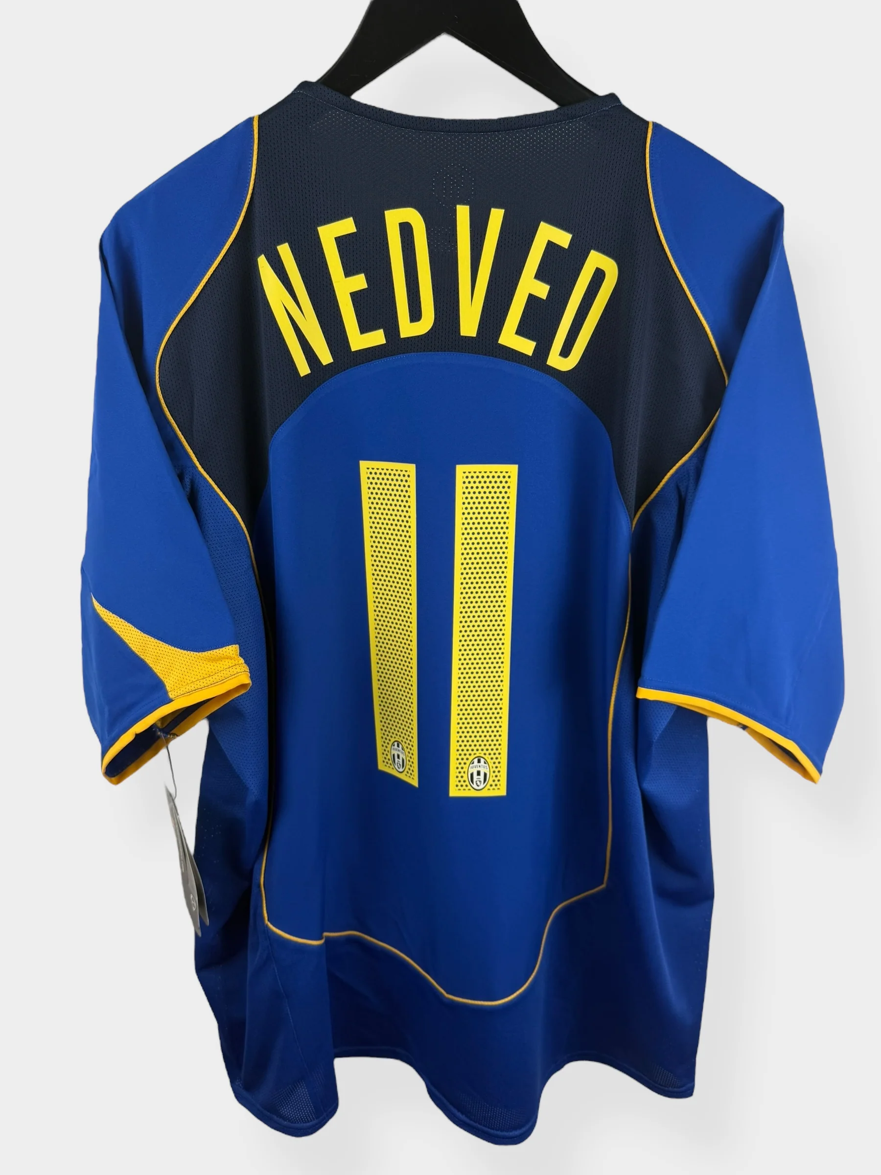 2004-05 JUVENTUS THIRD SHIRT NEDVED #11 XL