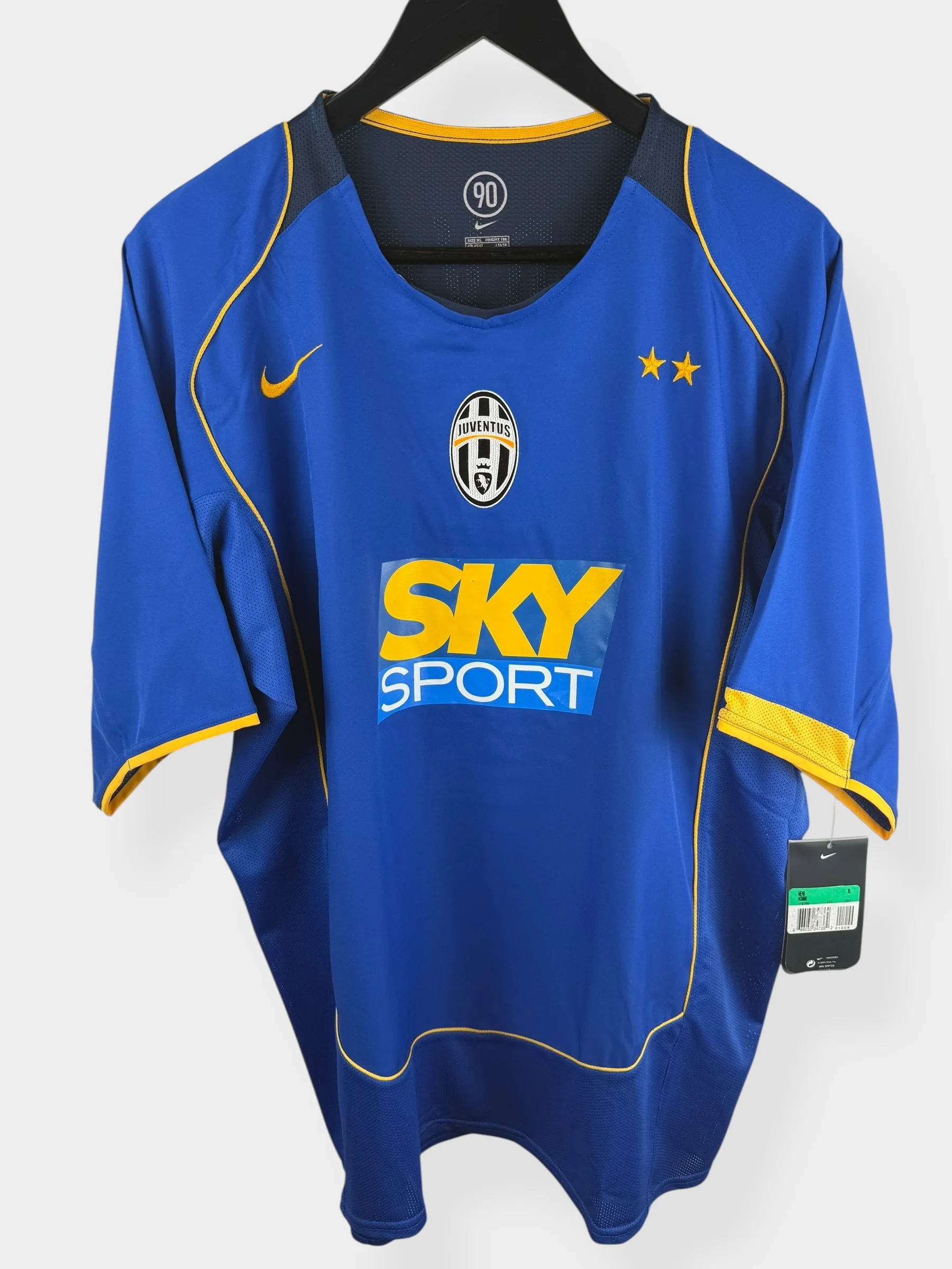 2004-05 JUVENTUS THIRD SHIRT NEDVED #11 XL - Image 2