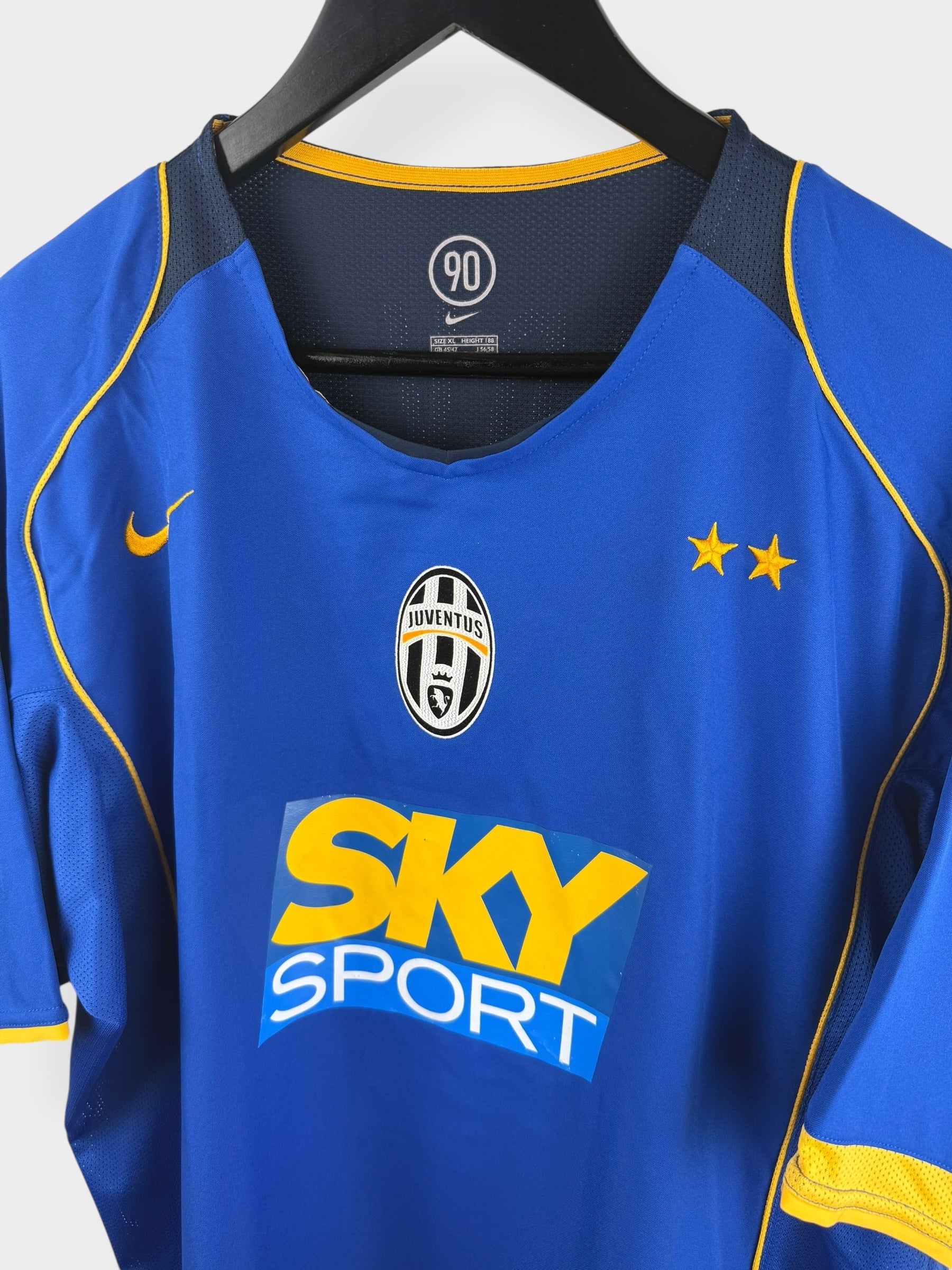 2004-05 JUVENTUS THIRD SHIRT NEDVED #11 XL - Image 4