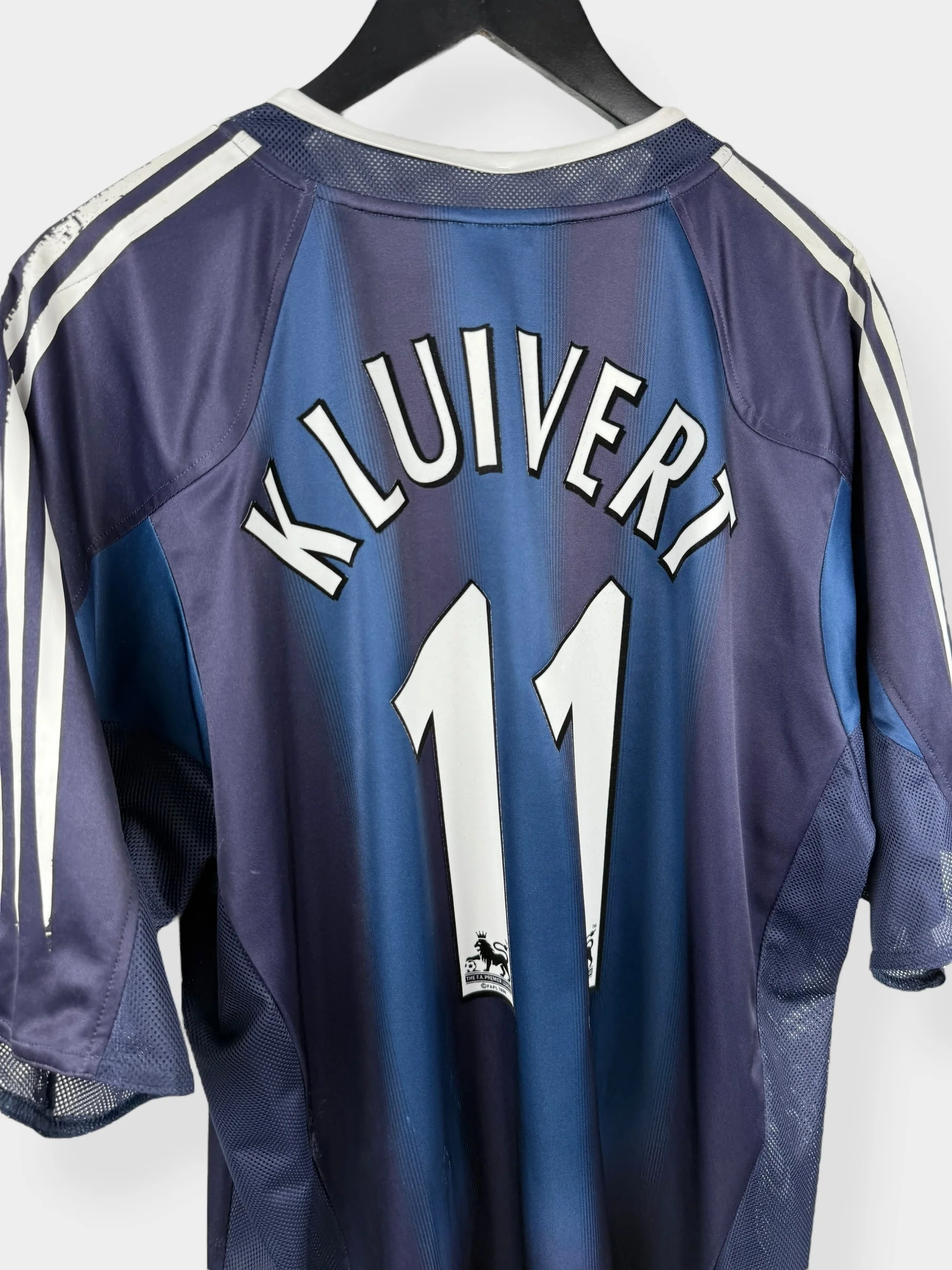 2004-05 NEWCASTLE UNITED AWAY SHIRT KLUIVERT #11 XL - Image 3
