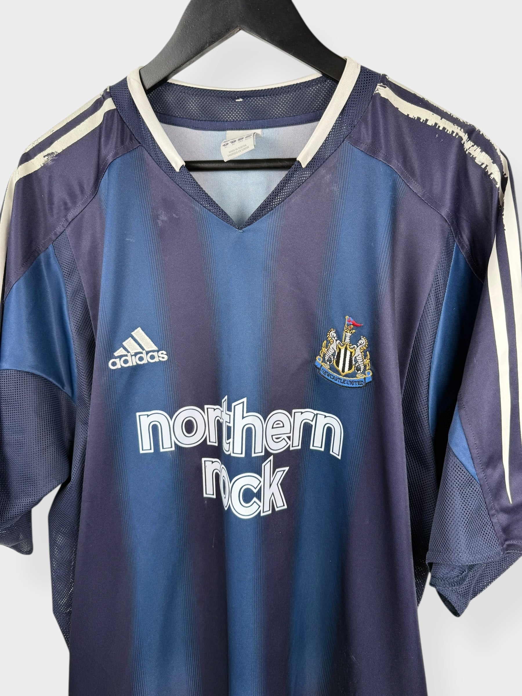 2004-05 NEWCASTLE UNITED AWAY SHIRT KLUIVERT #11 XL - Image 4