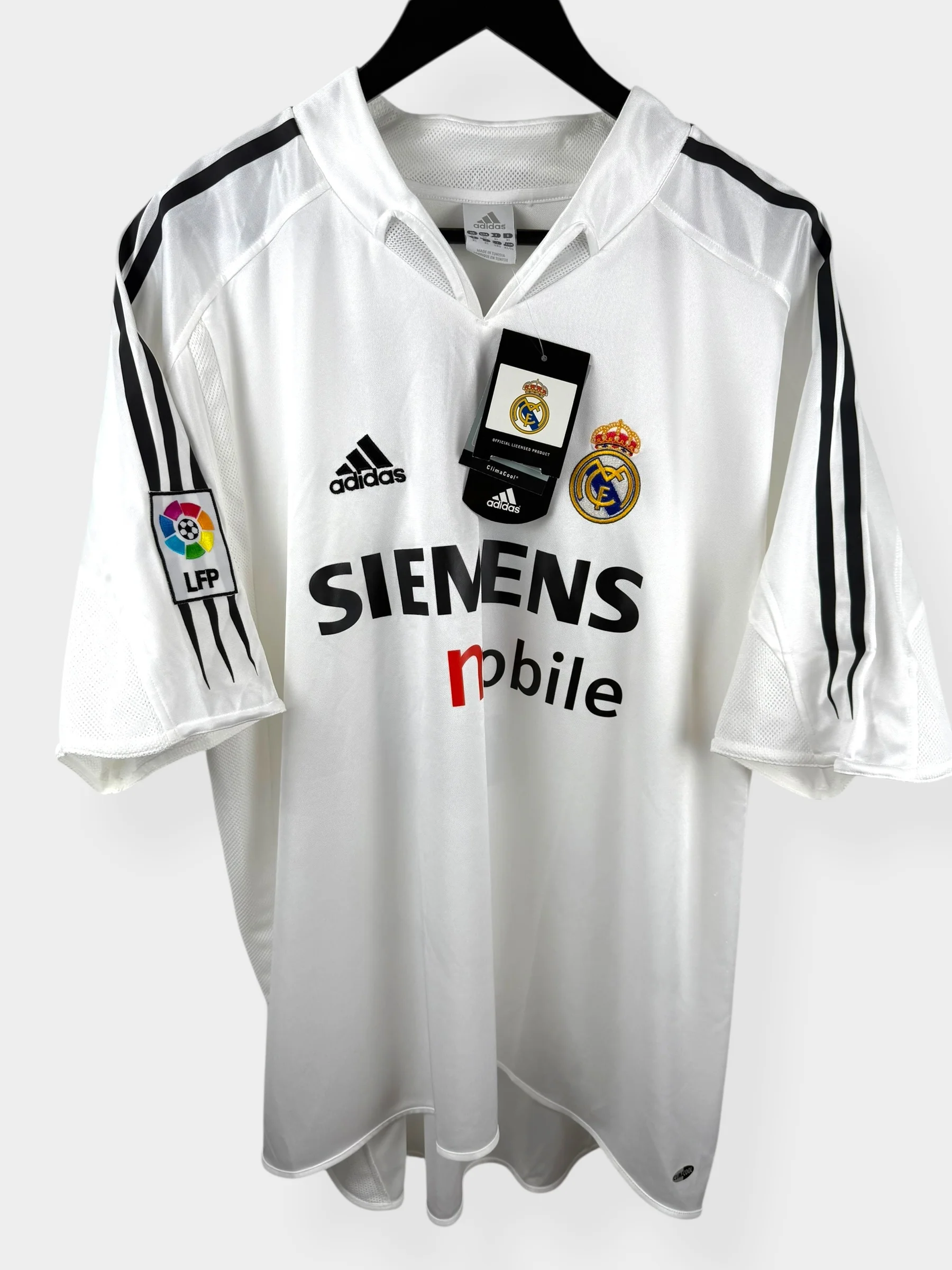 2004-05 REAL MADRID HOME SHIRT ZIDANE #5 XL - Image 2