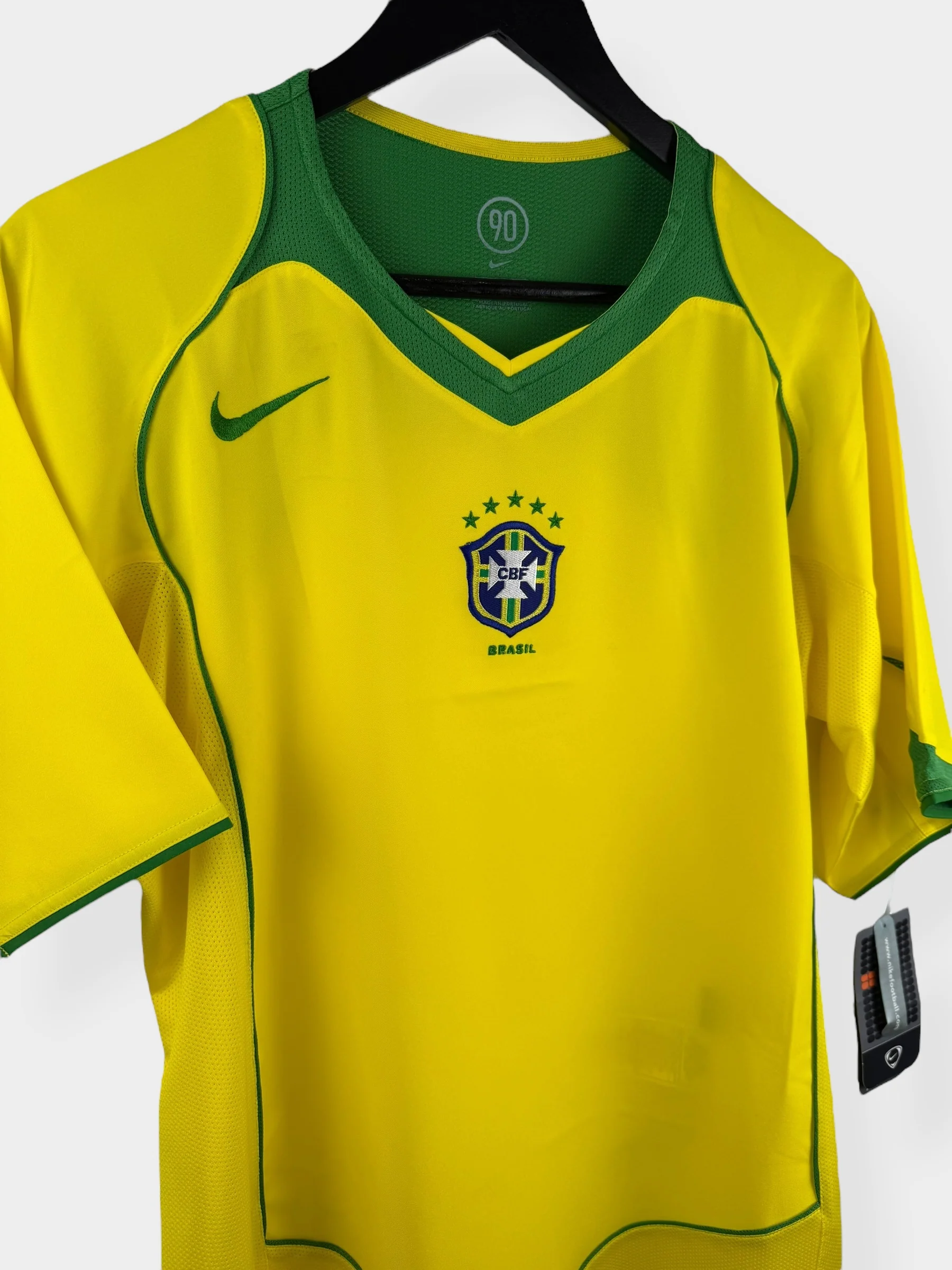 2004-06 BRAZIL HOME SHIRT M - Image 3