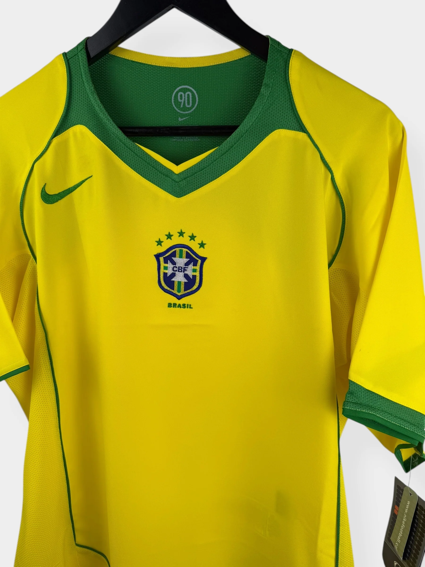 2004-06 BRAZIL HOME SHIRT M - Image 4