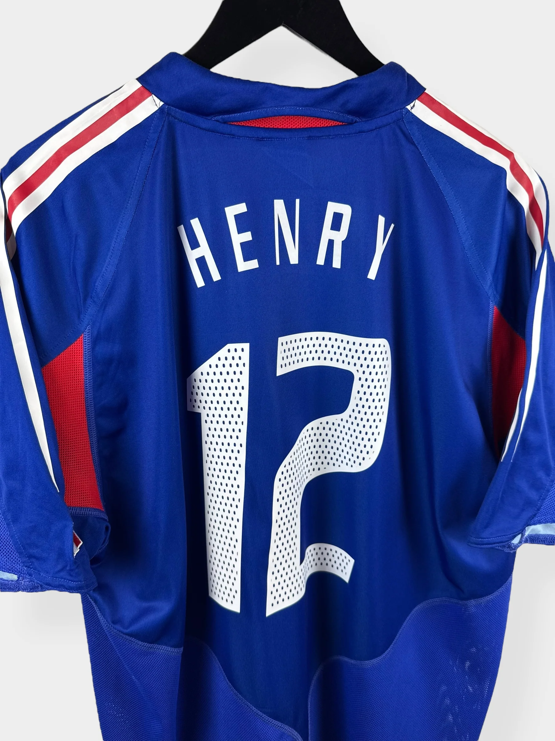2004-06 FRANCE HOME SHIRT HENRY #12 XL - Image 3