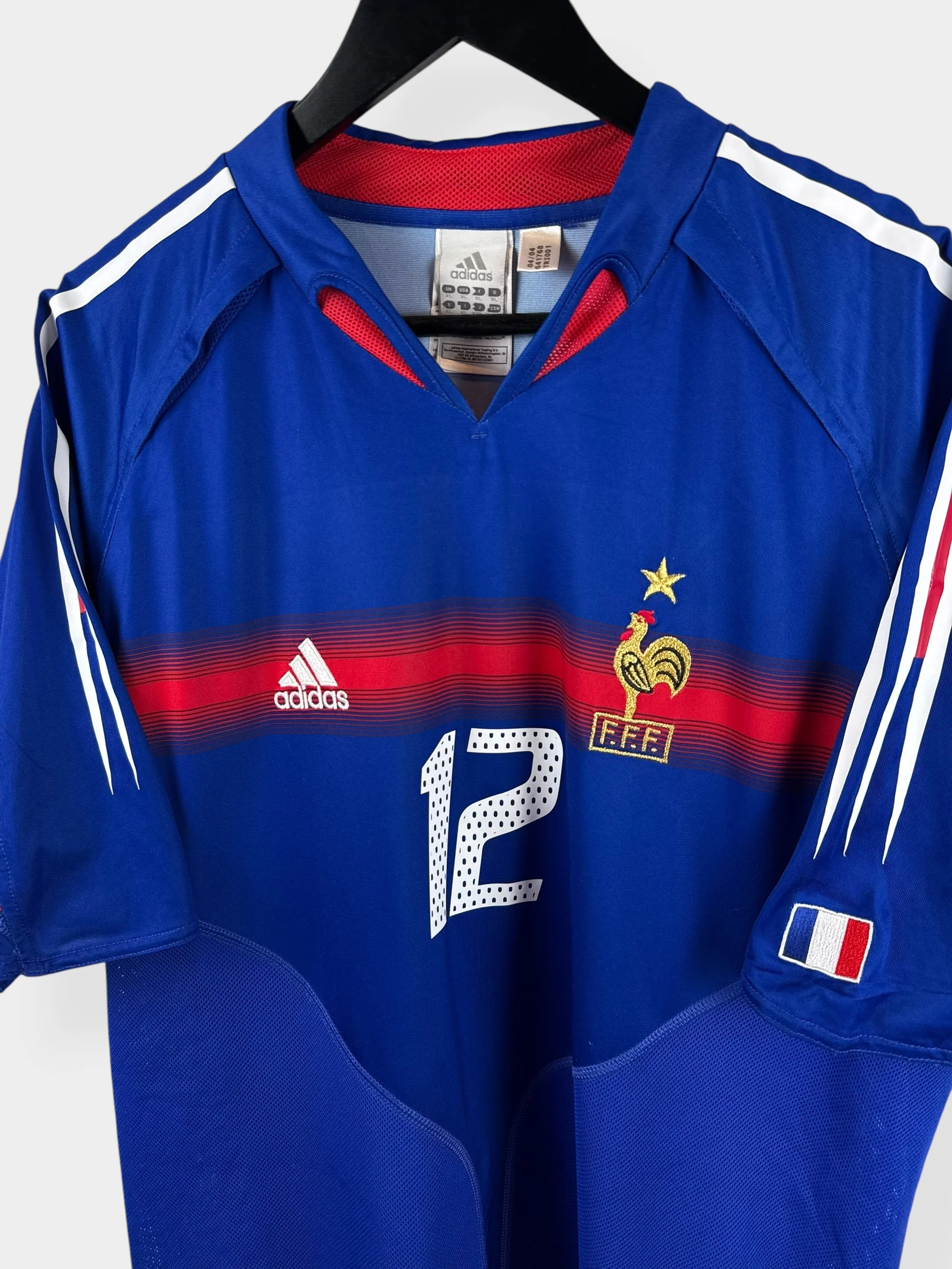 2004-06 FRANCE HOME SHIRT HENRY #12 XL - Image 4