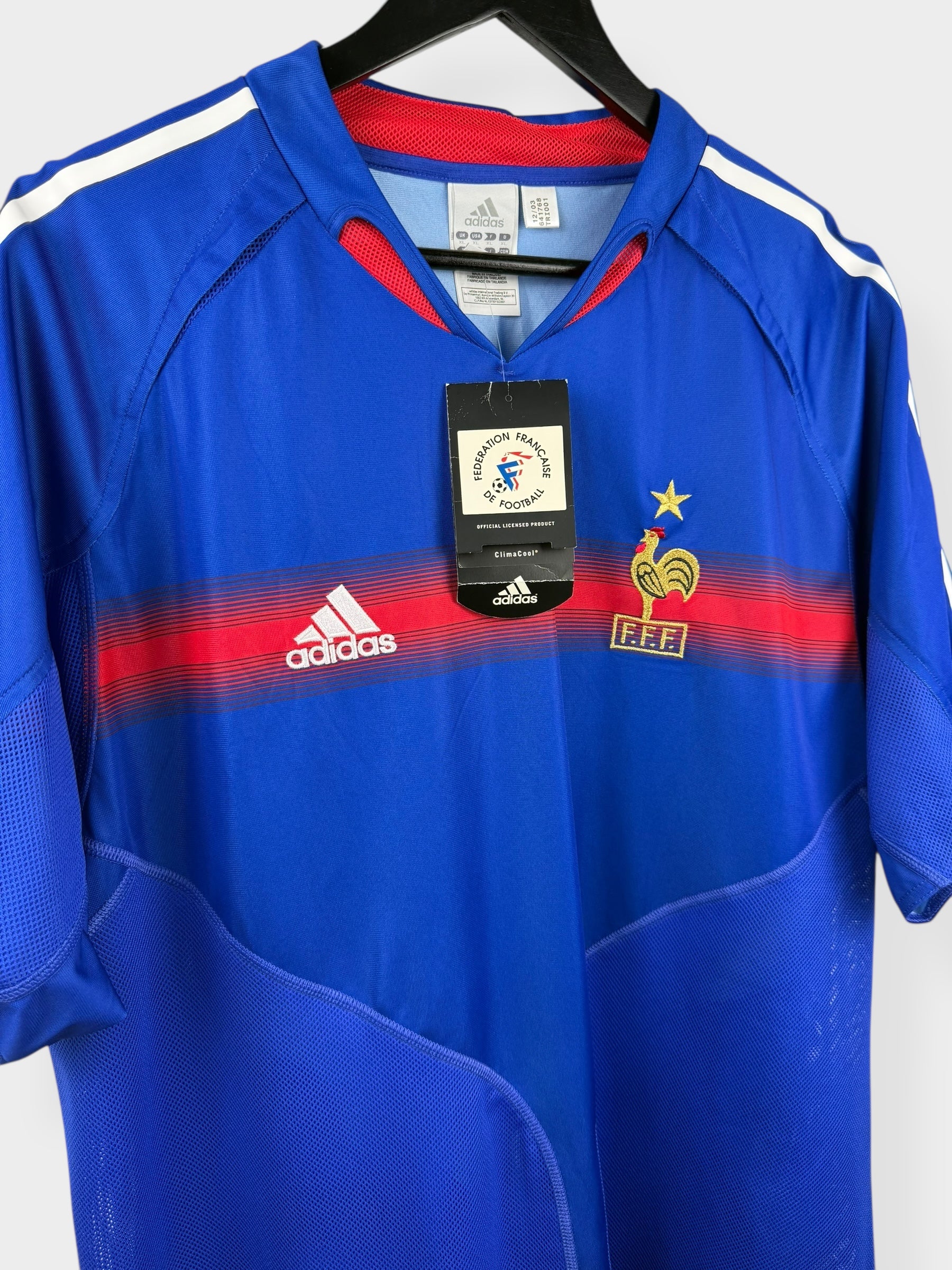 2004-06 FRANCE HOME SHIRT XL - Image 3