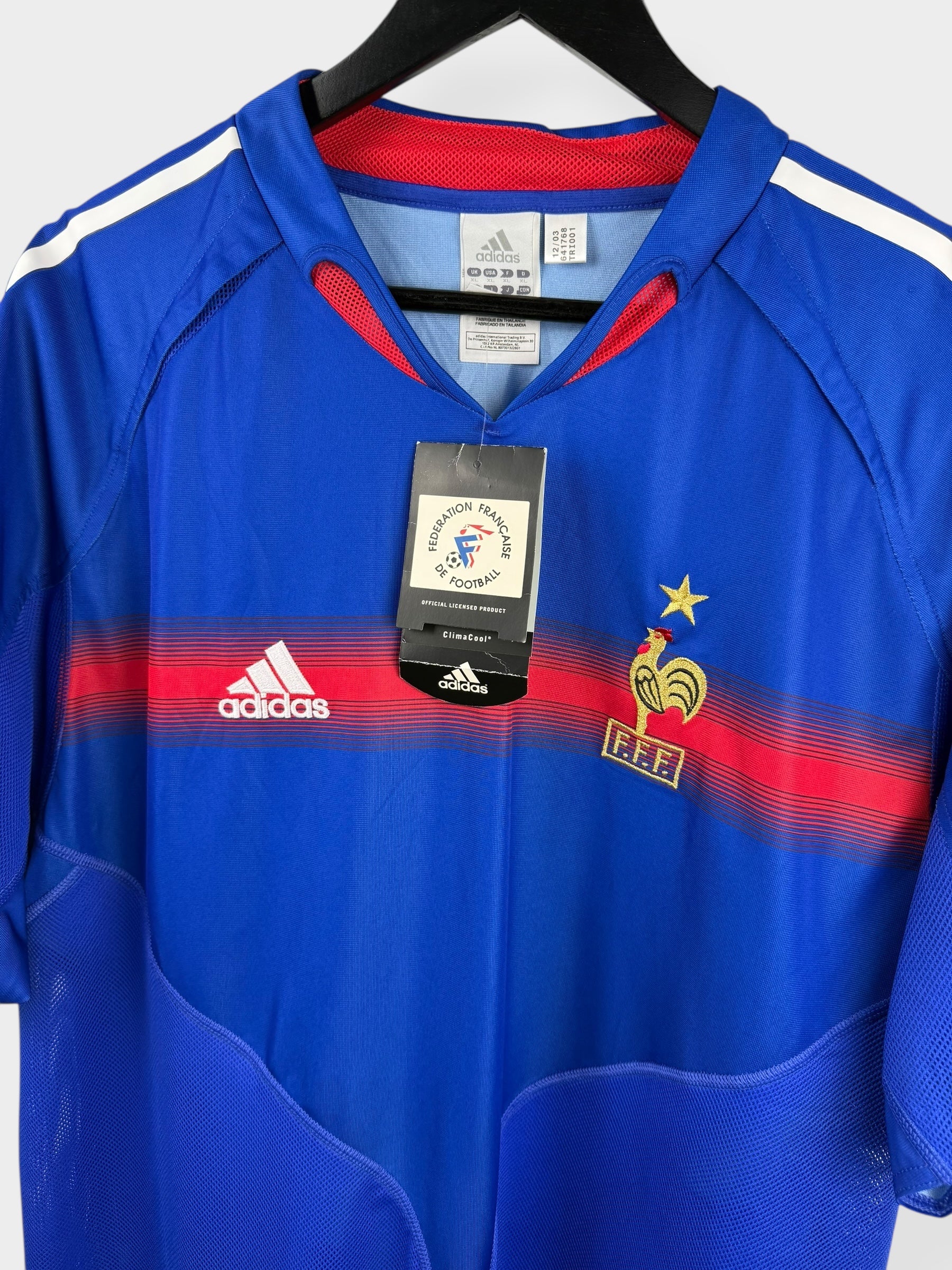 2004-06 FRANCE HOME SHIRT XL - Image 4