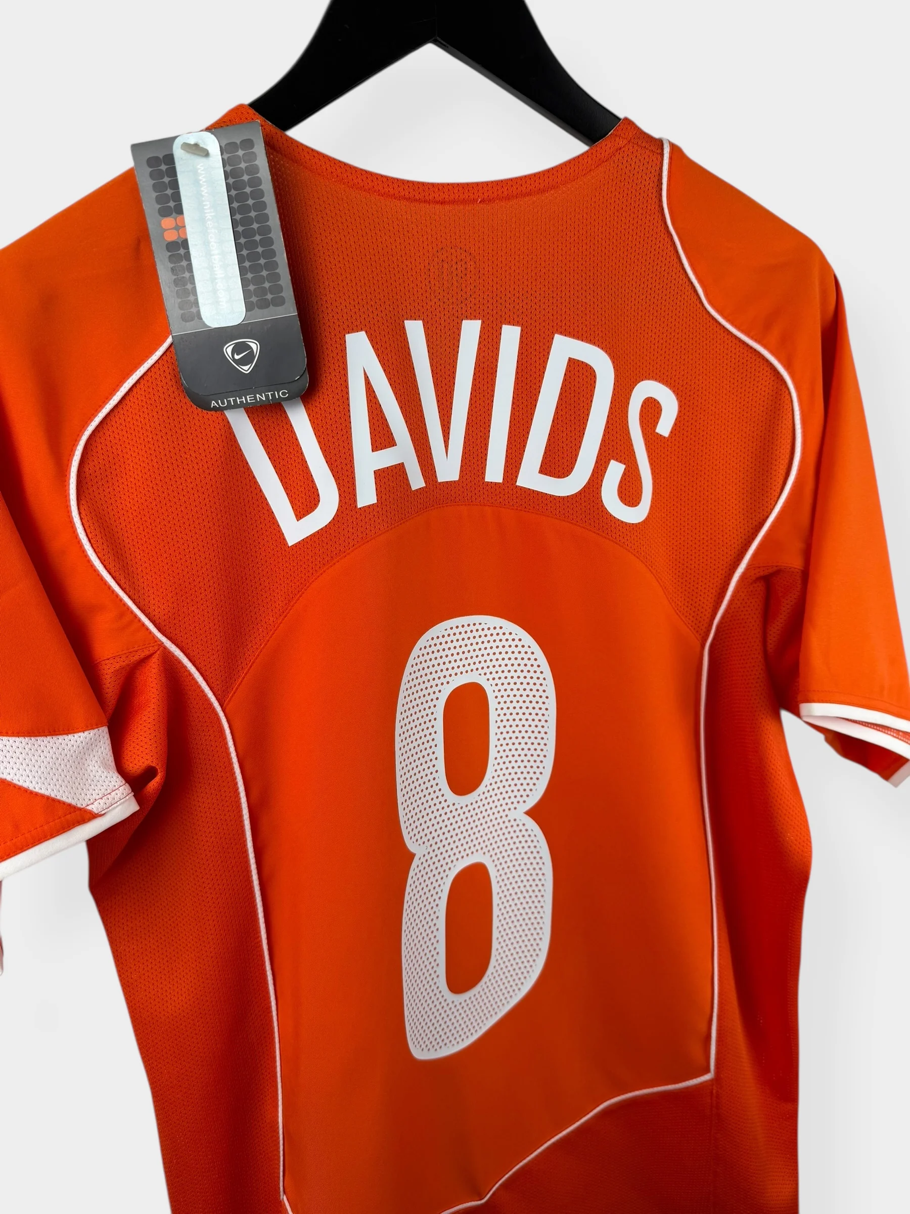 2004-06 NETHERLANDS HOME SHIRT DAVIDS #8 S - Image 3