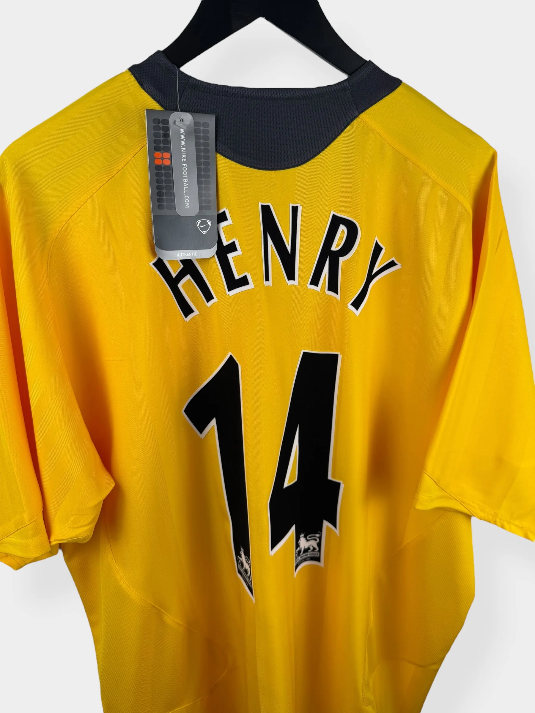 2005-06 ARSENAL AWAY SHIRT HENRY #14 XL - Image 3