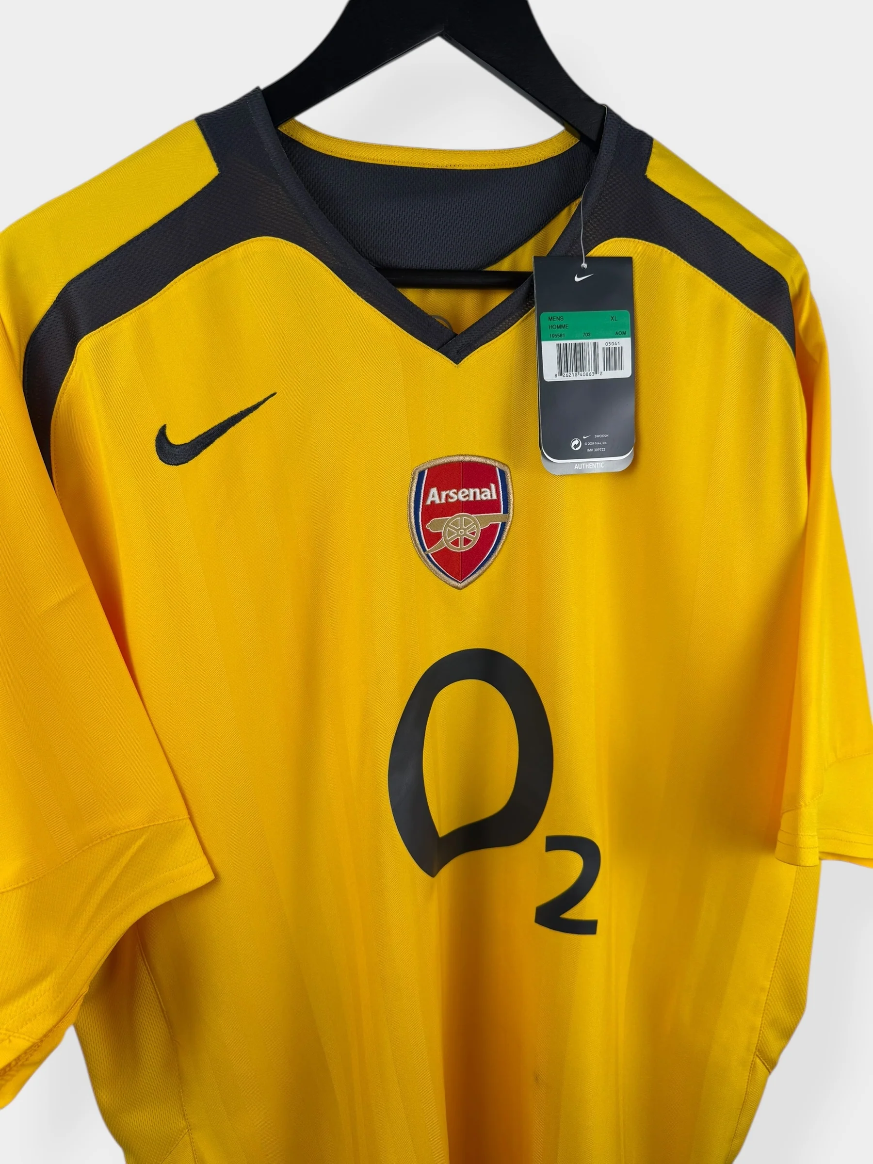 2005-06 ARSENAL AWAY SHIRT HENRY #14 XL - Image 4