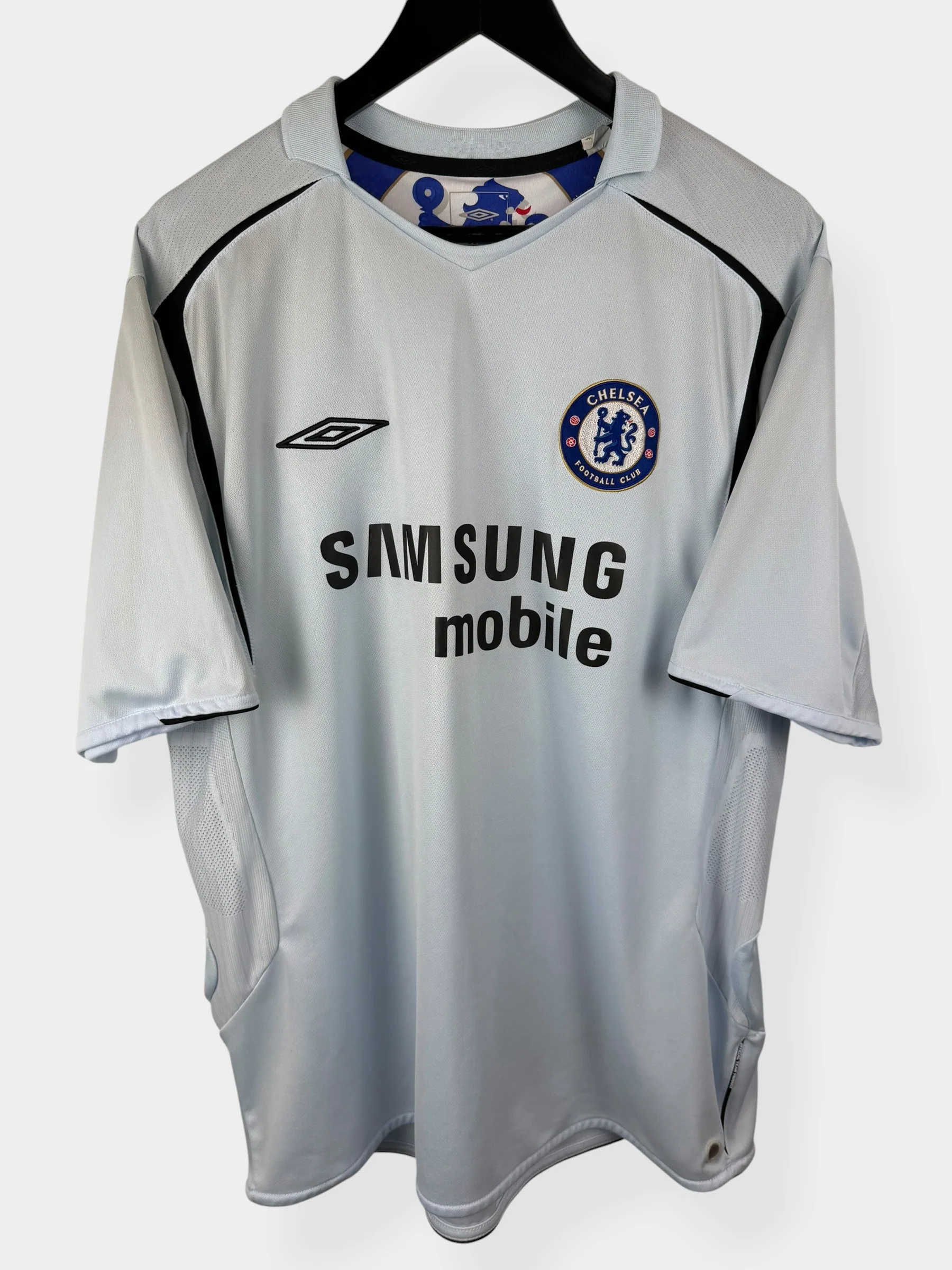 2005-06 CHELSEA AWAY SHIRT DROGBA #15 XXL - Image 2