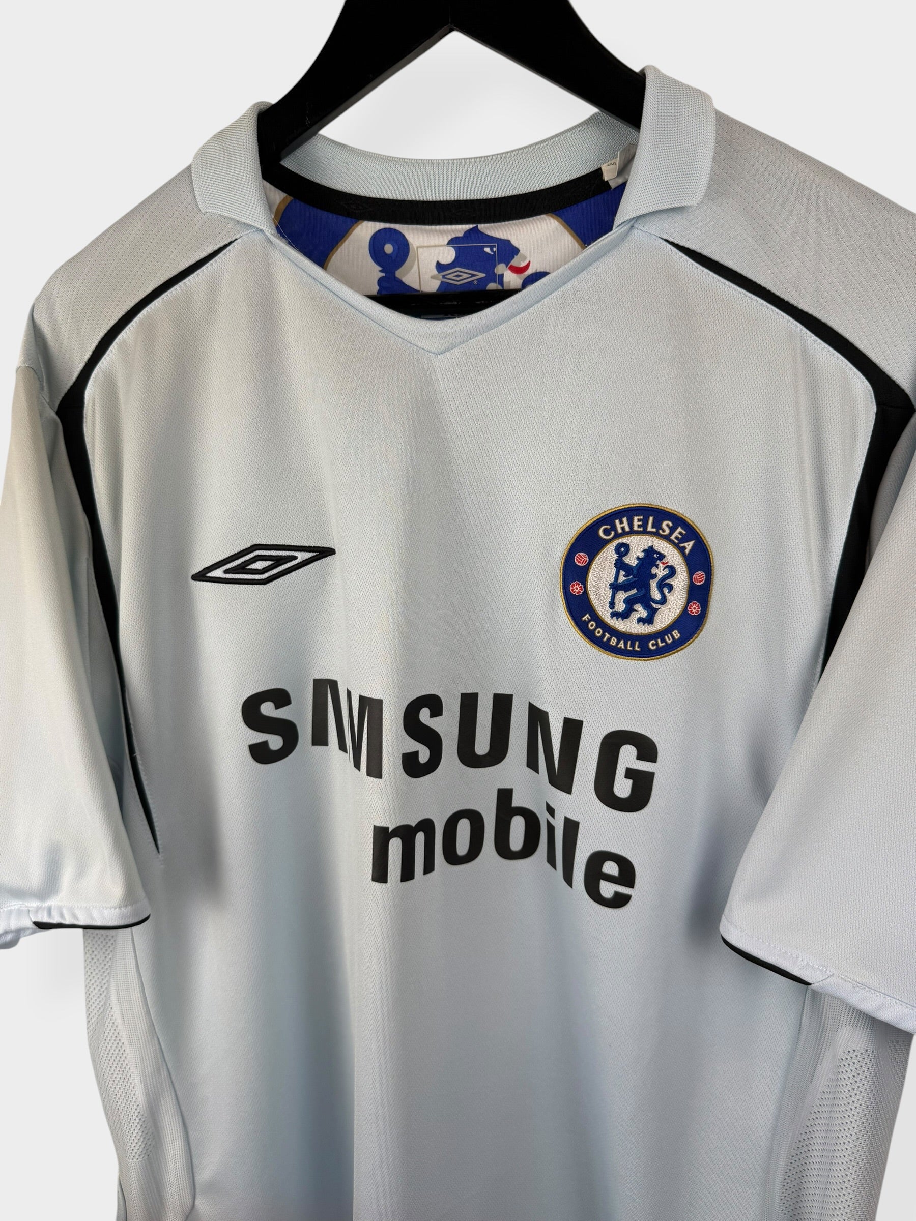 2005-06 CHELSEA AWAY SHIRT DROGBA #15 XXL - Image 4