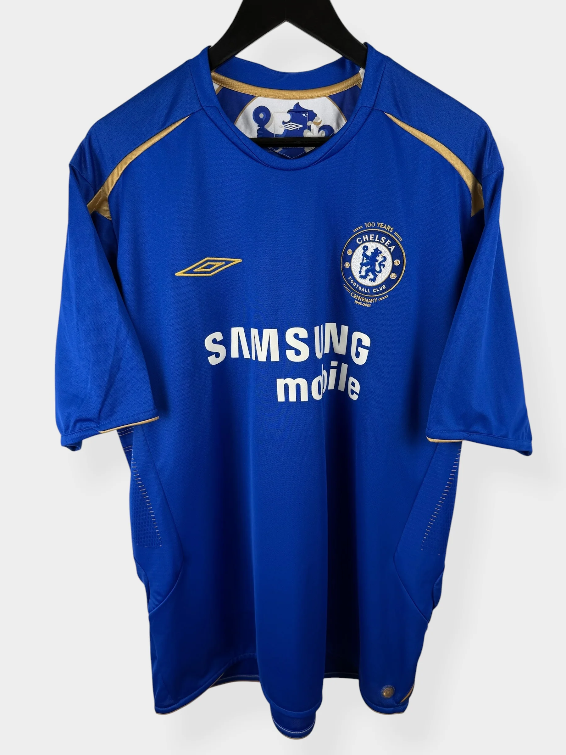 2005-06 CHELSEA HOME SHIRT DROGBA #15 XXL - Image 2