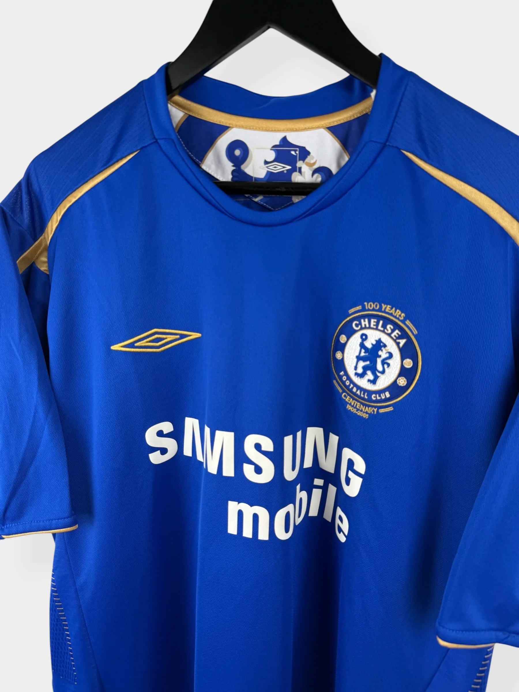 2005-06 CHELSEA HOME SHIRT DROGBA #15 XXL - Image 4
