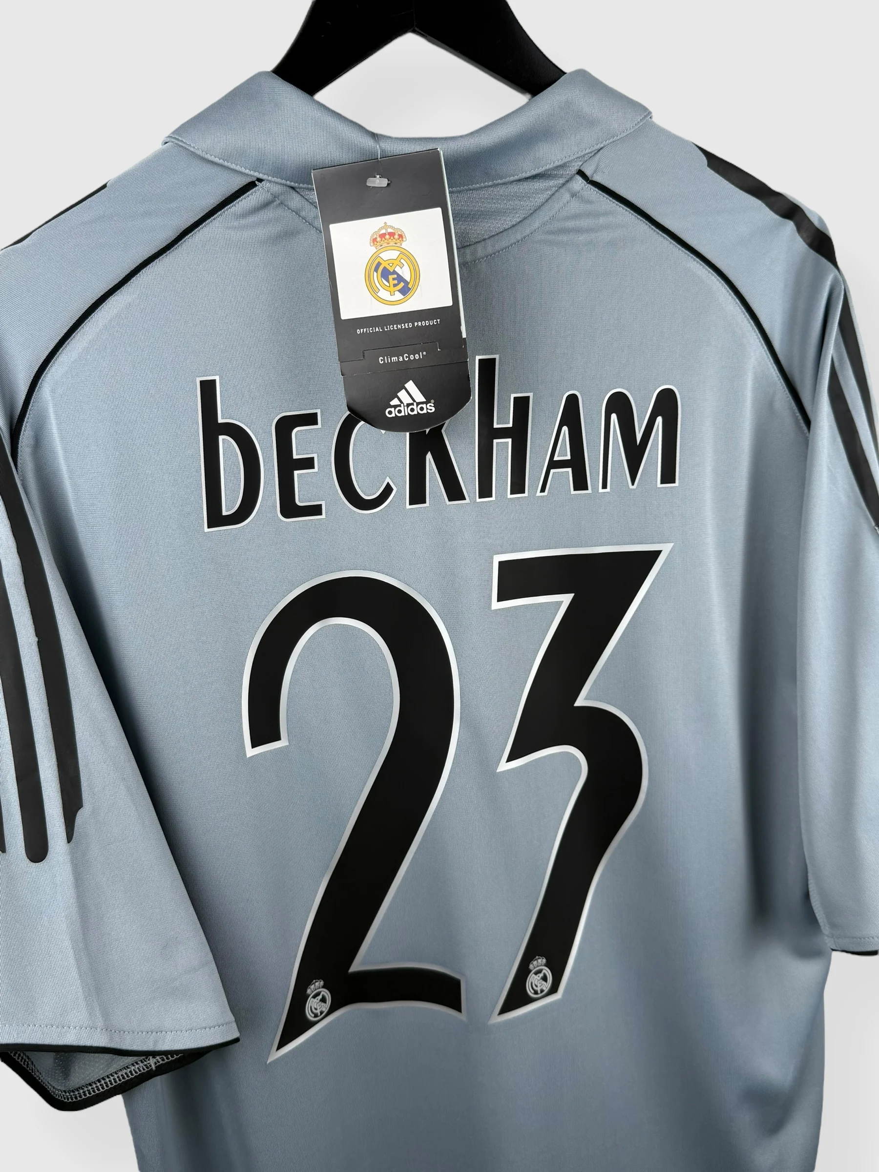 2005-06 REAL MADRID THIRD SHIRT BECKHAM #23 L - Image 3
