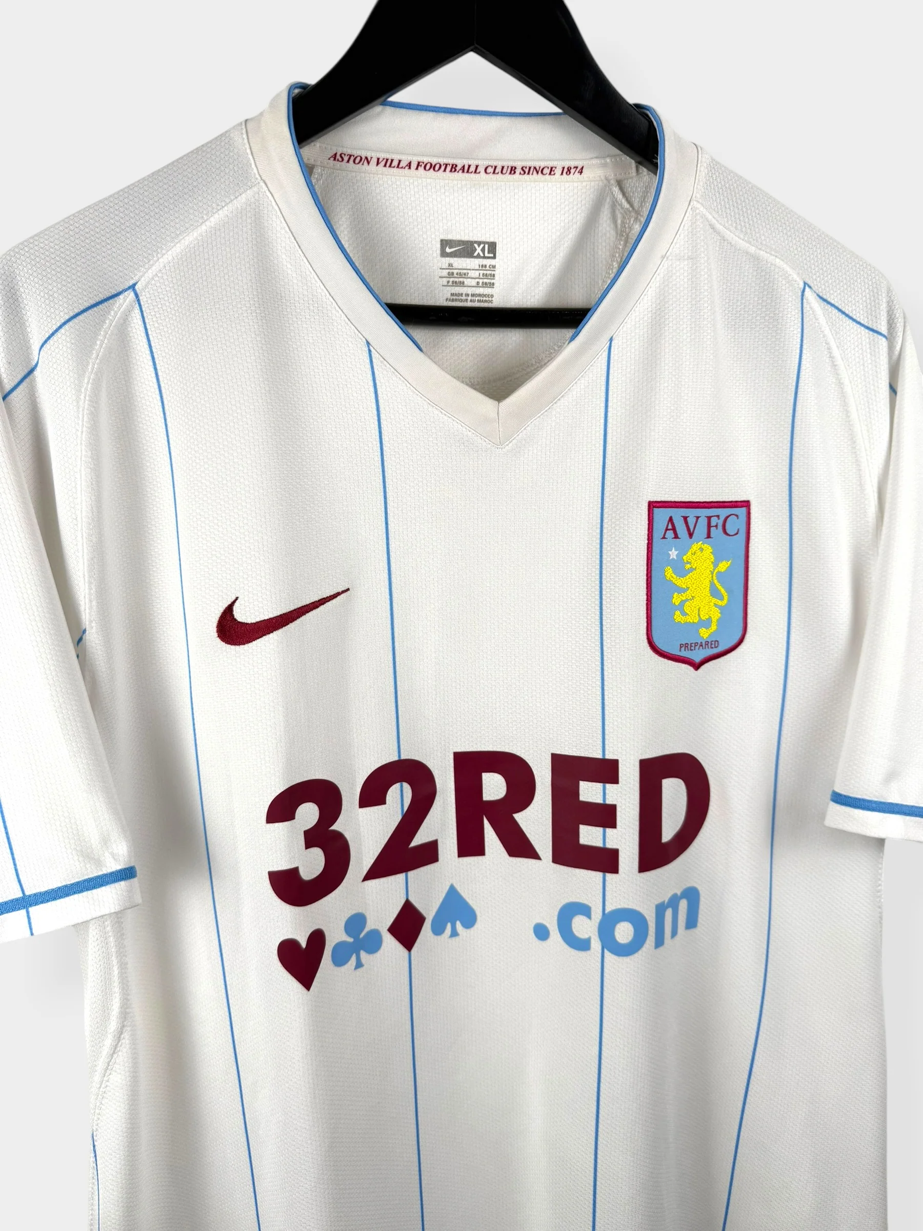 2007-08 ASTON VILLA AWAY SHIRT PLAYER ISSUE XL - Image 3