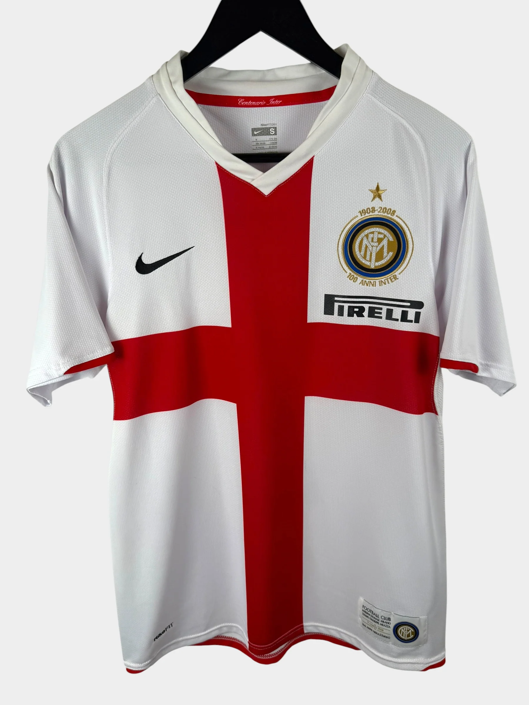 2007-08 INTER MILAN AWAY SHIRT FIGO #7 S - Image 2