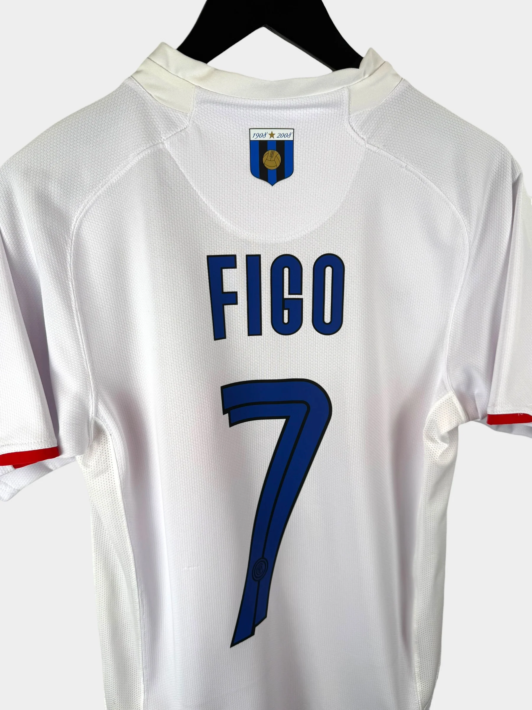 2007-08 INTER MILAN AWAY SHIRT FIGO #7 S - Image 3