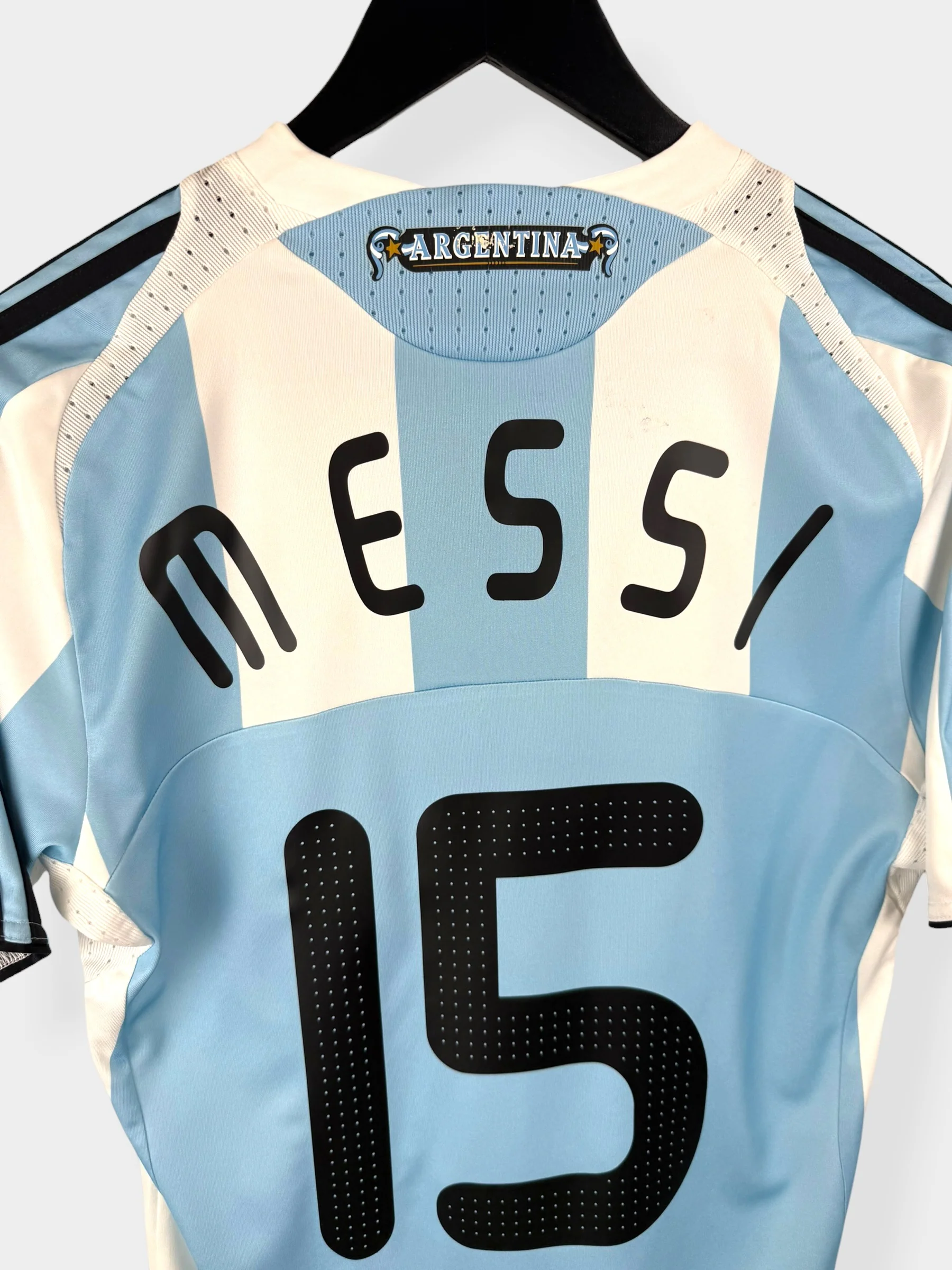 2007-09 ARGENTINA HOME SHIRT MESSI #15 S - Image 3