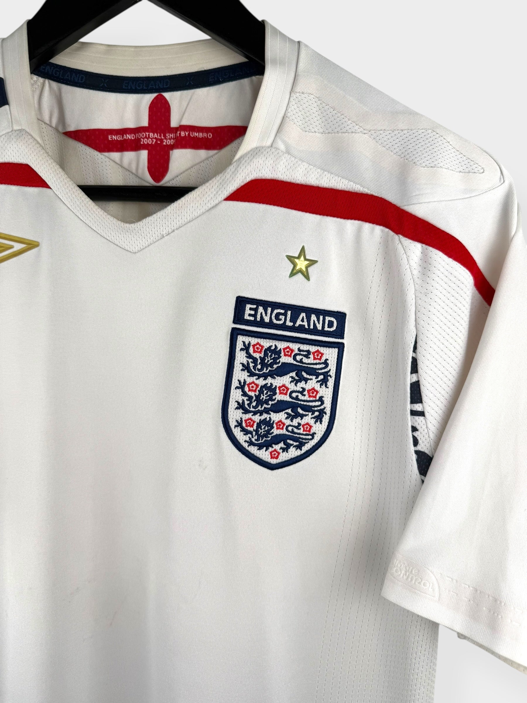 2007-09 ENGLAND HOME SHIRT S - Image 4