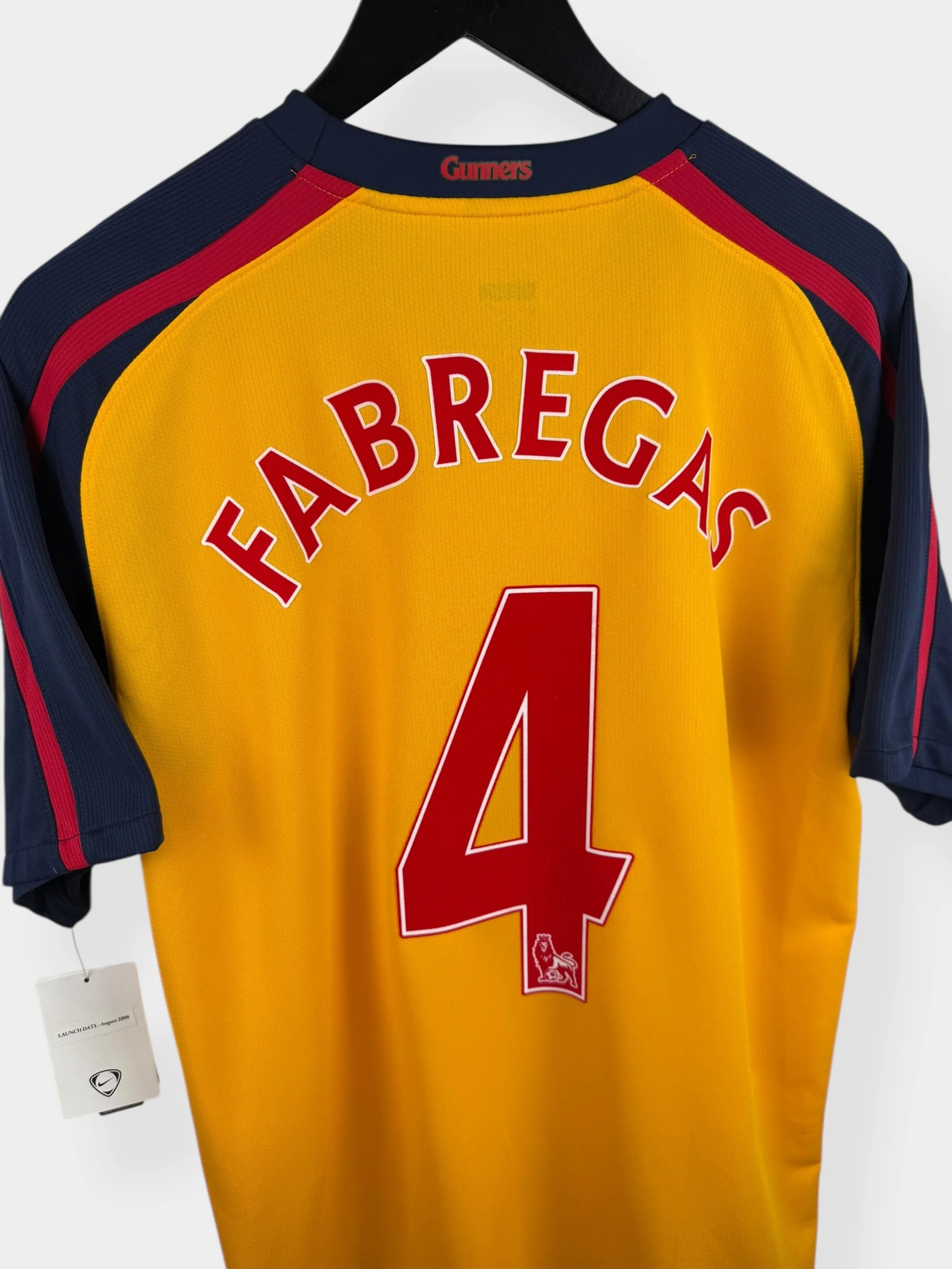 2008-09 ARSENAL AWAY SHIRT FABREGAS #4 XL - Image 3