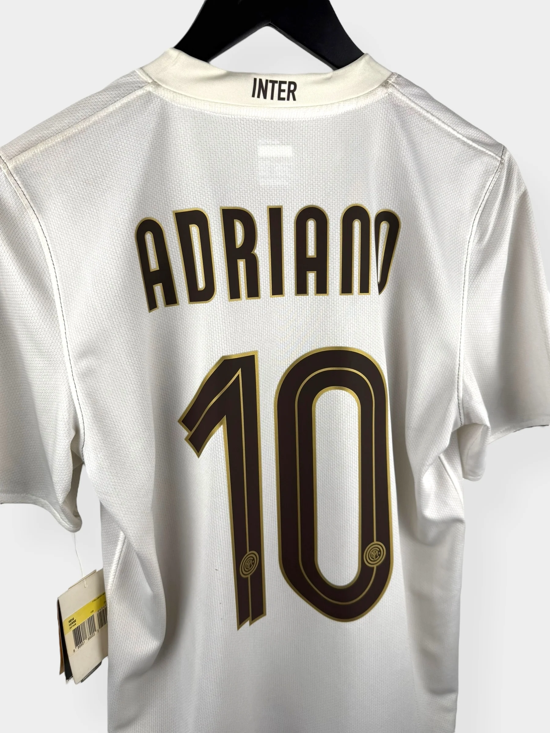 2008-09 INTER MILAN AWAY SHIRT ADRIANO #10 S - Image 3