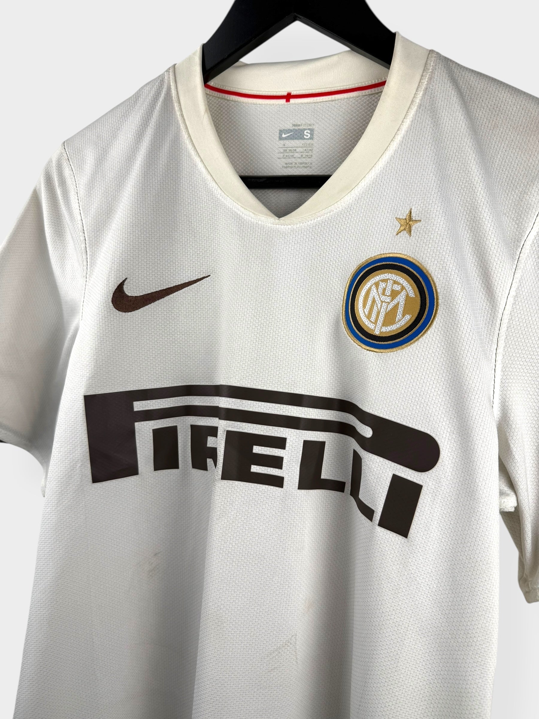2008-09 INTER MILAN AWAY SHIRT ADRIANO #10 S - Image 4