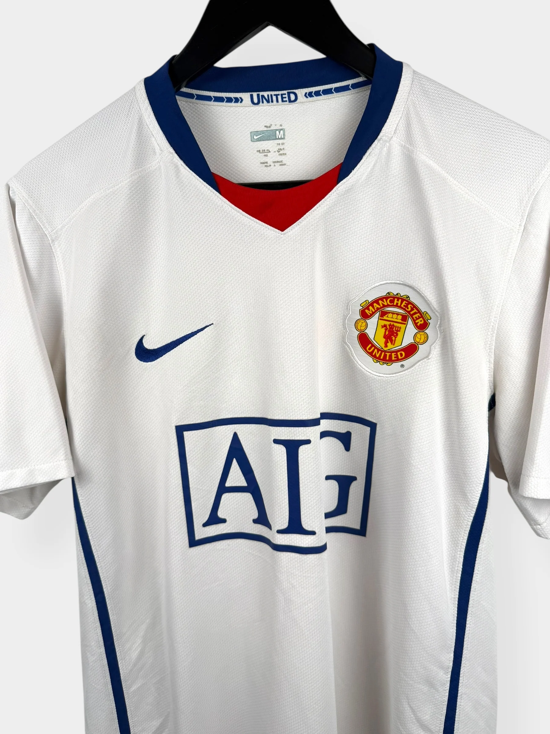 2008-09 MANCHESTER UNITED AWAY SHIRT BERBATOV #9 M - Image 4