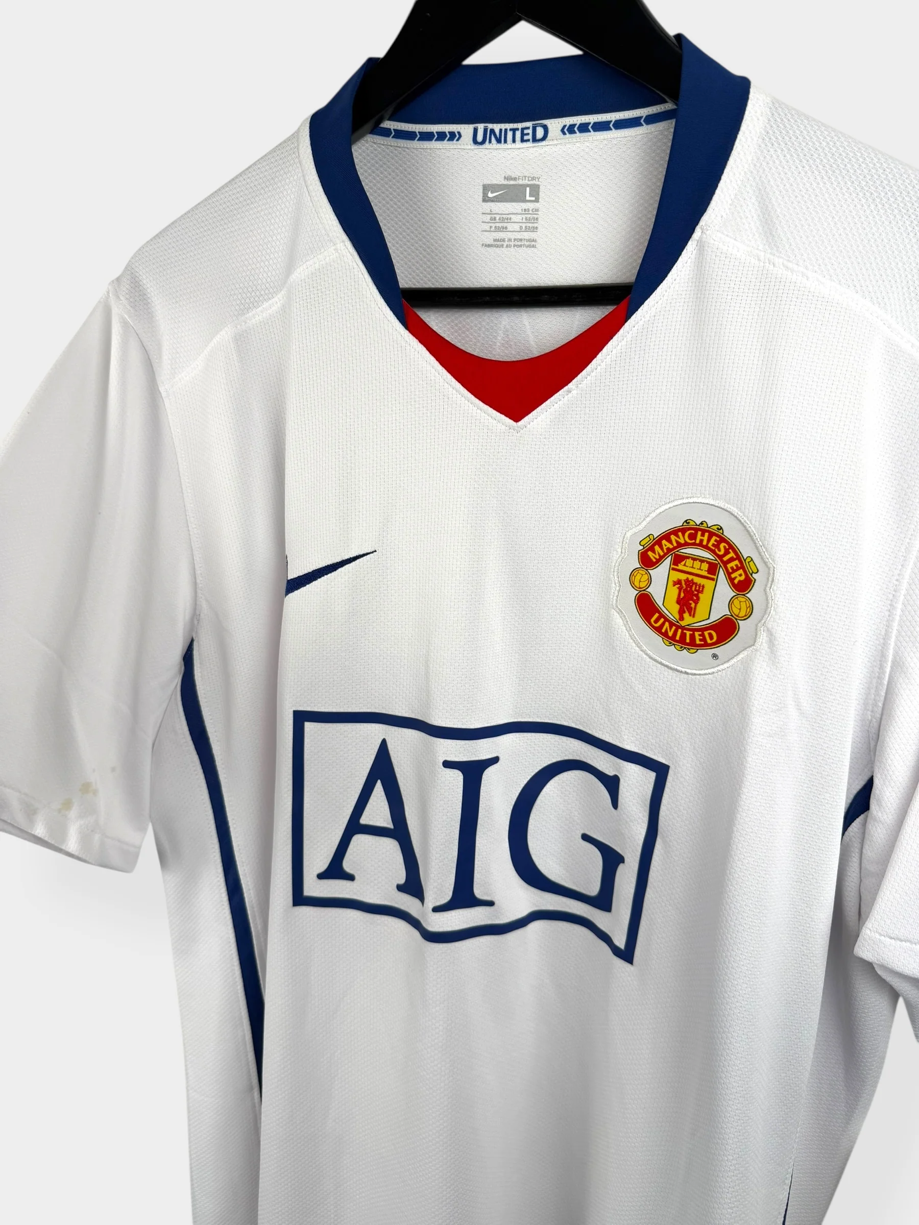 2008-09 MANCHESTER UNITED AWAY SHIRT RONALDO #7 L - Image 4