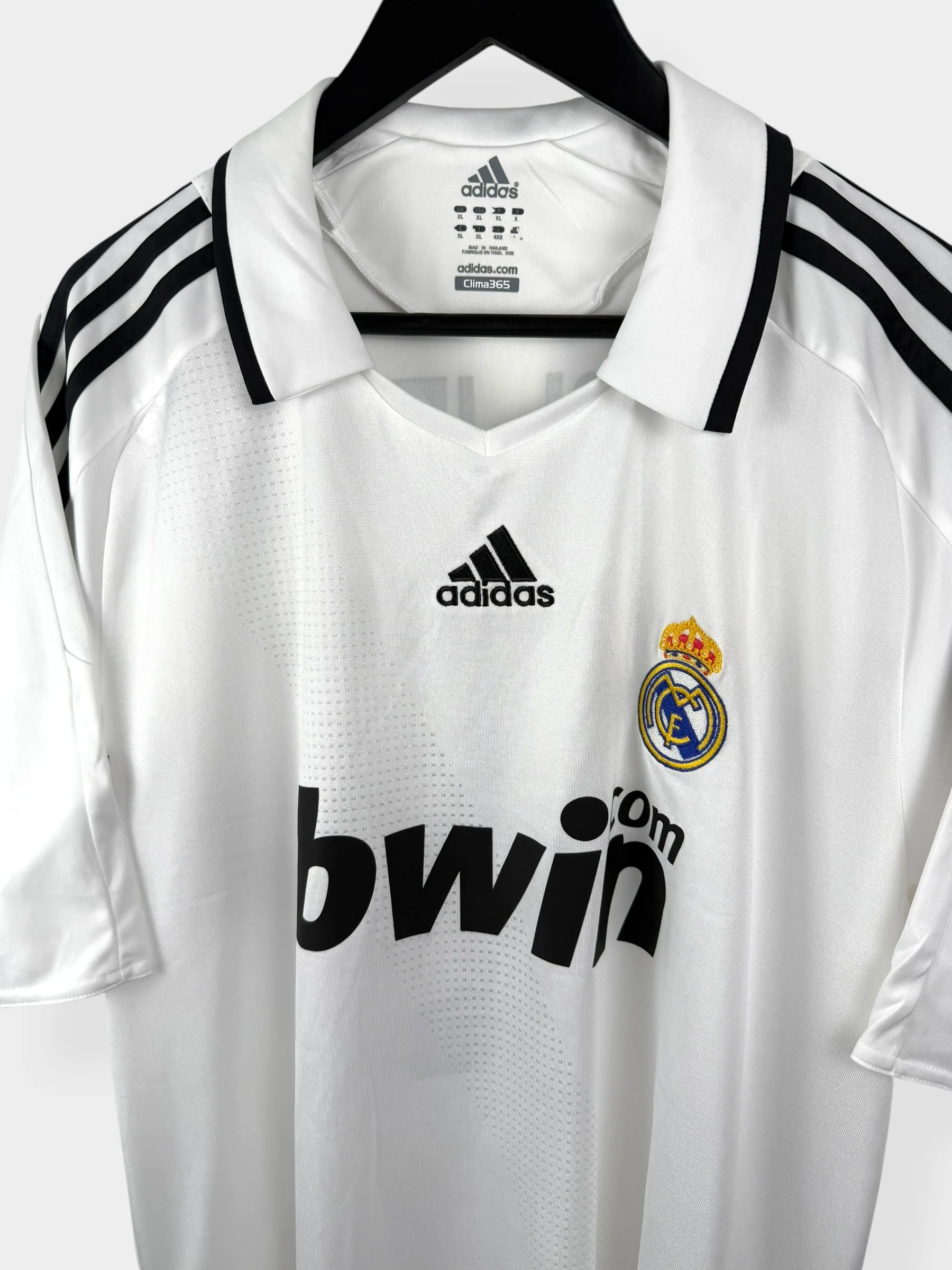 2008-09 REAL MADRID HOME SHIRT SNEIJDER #10 XL - Image 4