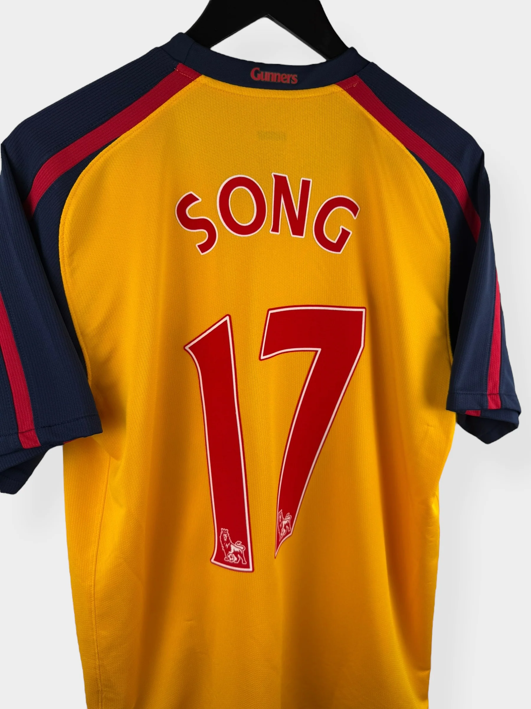 2008-10 ARSENAL AWAY SHIRT SONG #17 M - Image 3