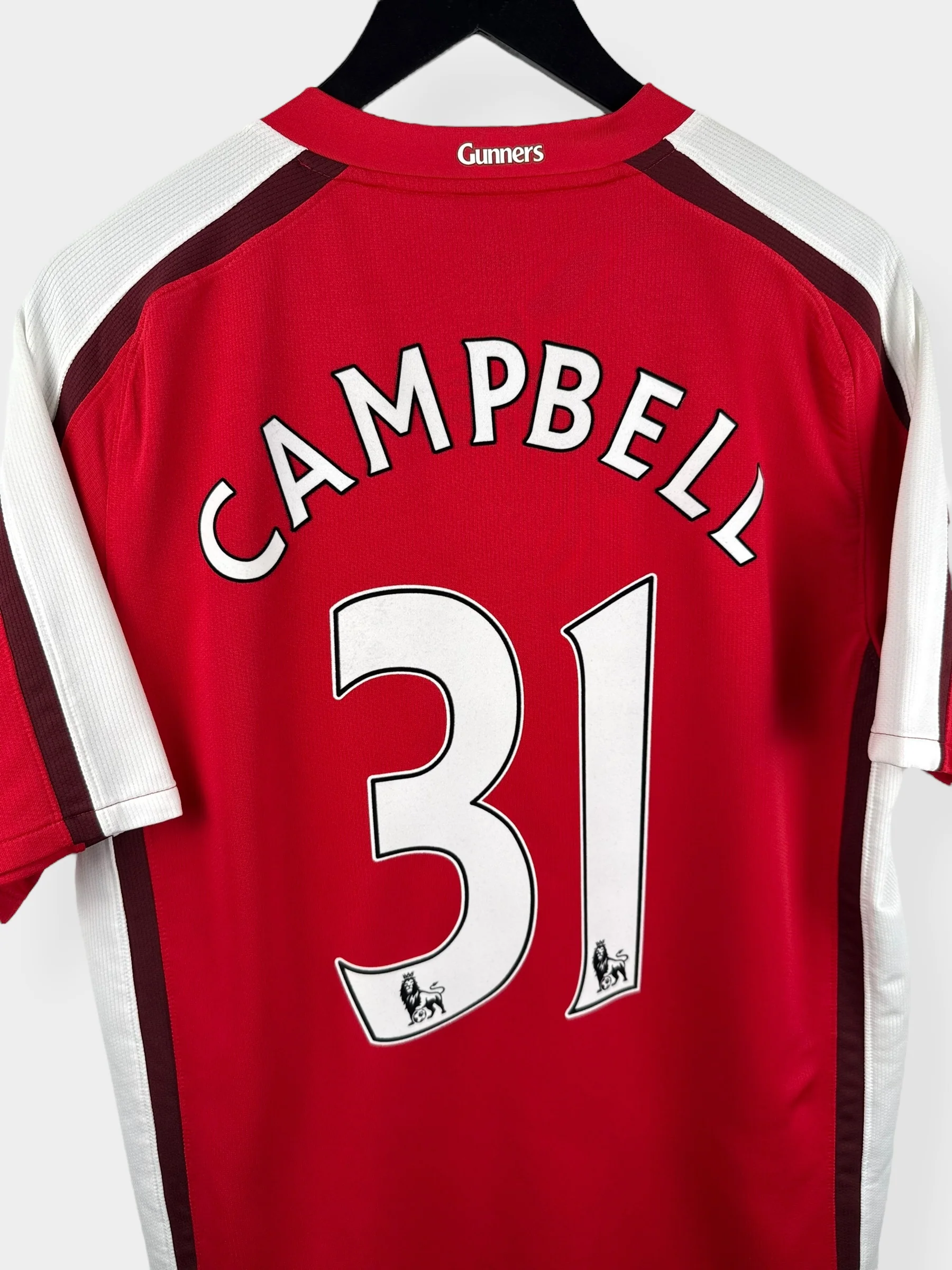 2008-10 ARSENAL HOME SHIRT CAMPBELL #31 M - Image 3