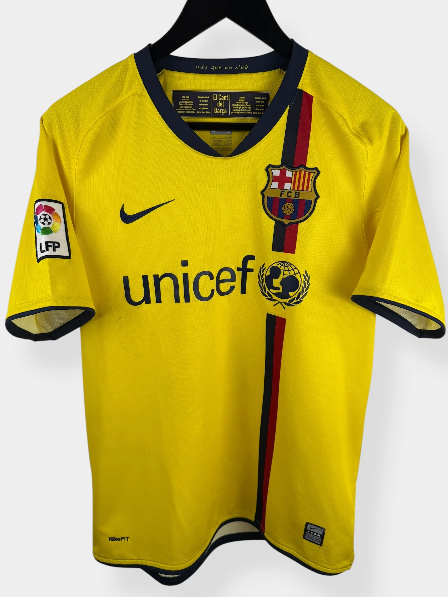 2008-10 BARCELONA AWAY SHIRT MESSI #10 S - Image 2